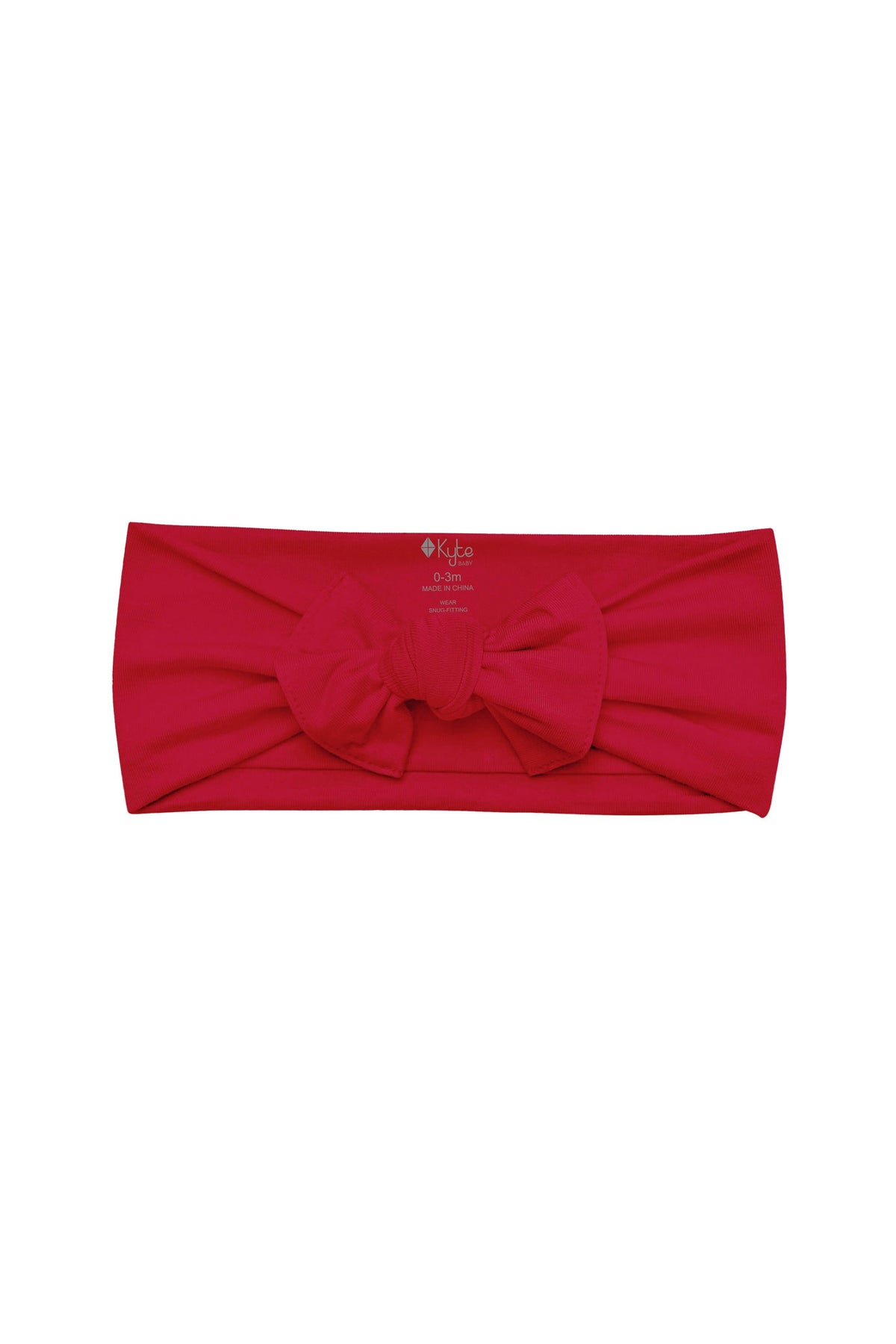 Kyte Baby Bow in Cardinal