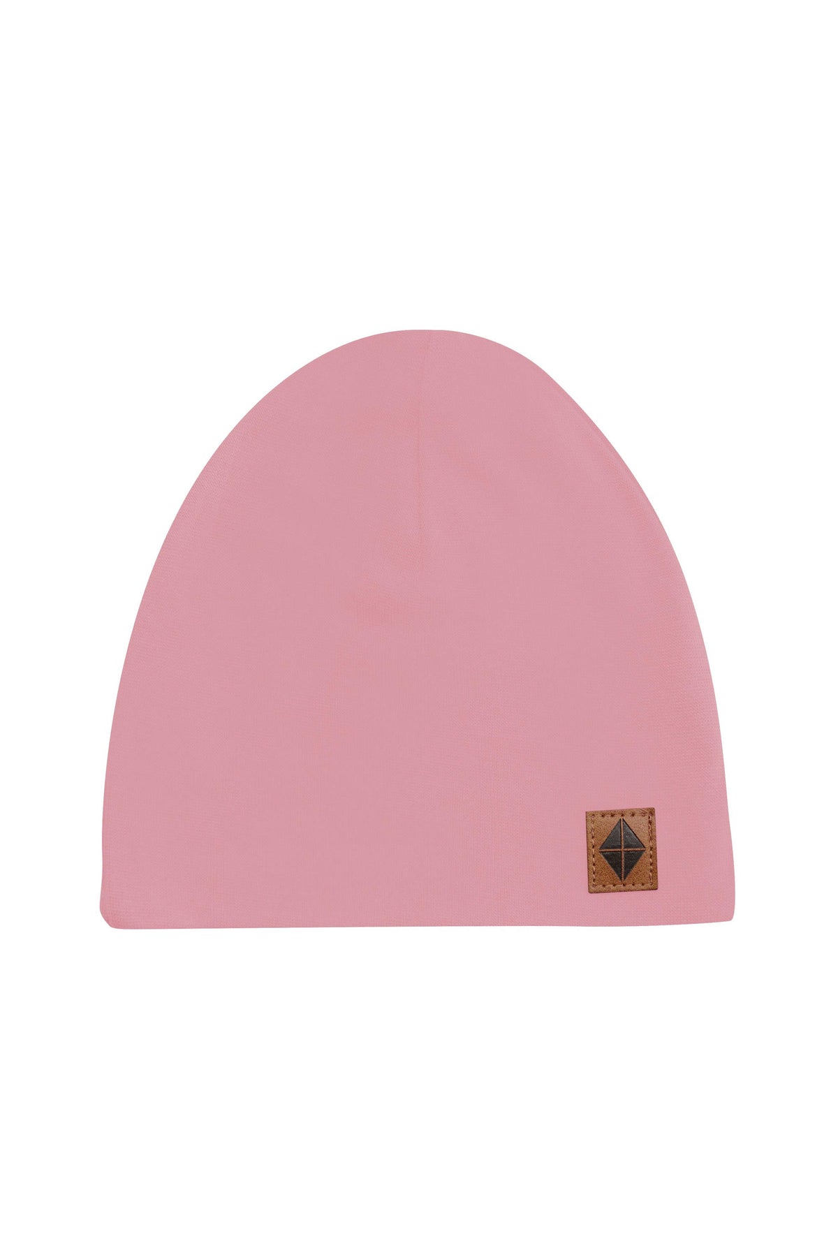 Bamboo Jersey Pink Beanie in Apple Blossom