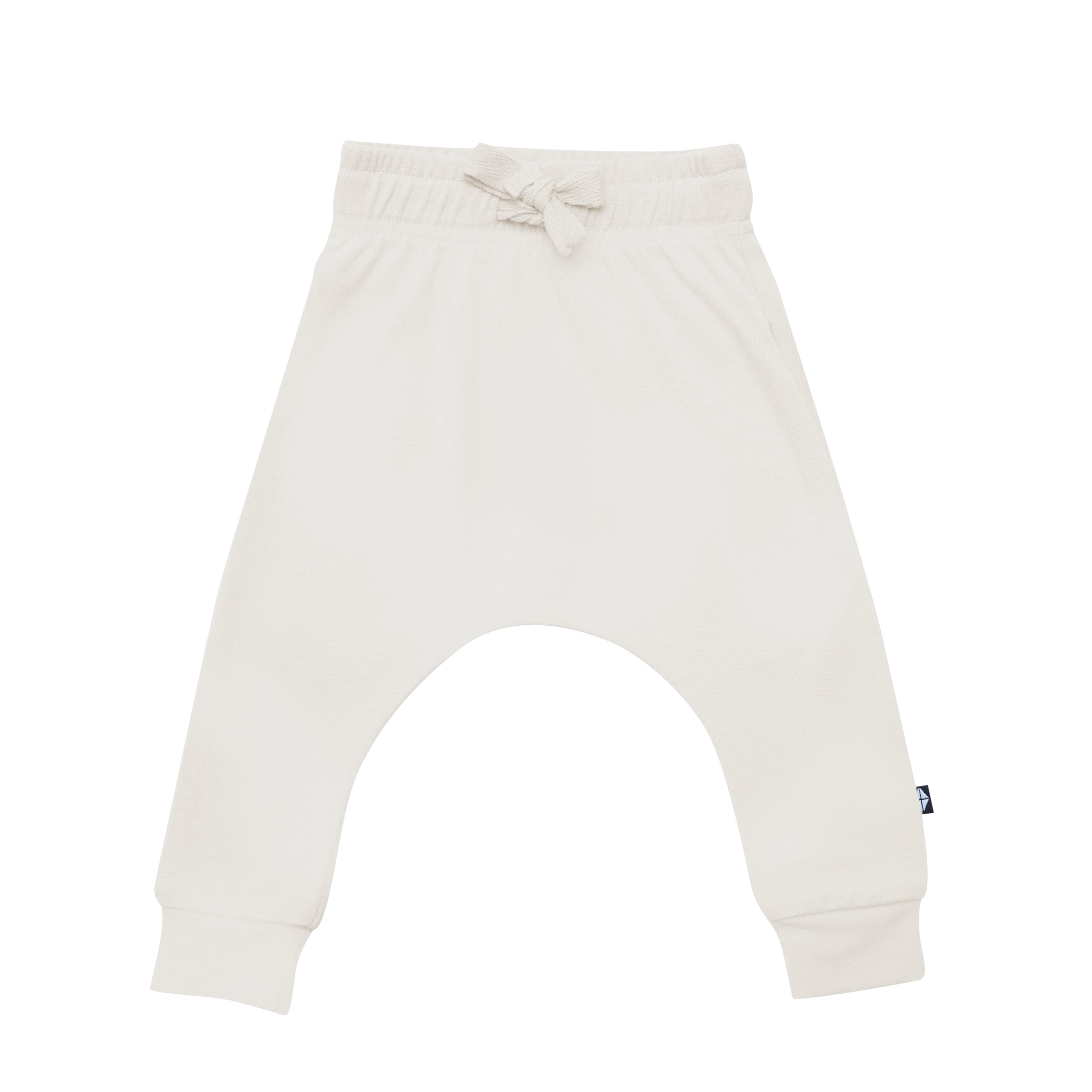 Kyte Baby Bamboo Jersey Harem Pants in Oat