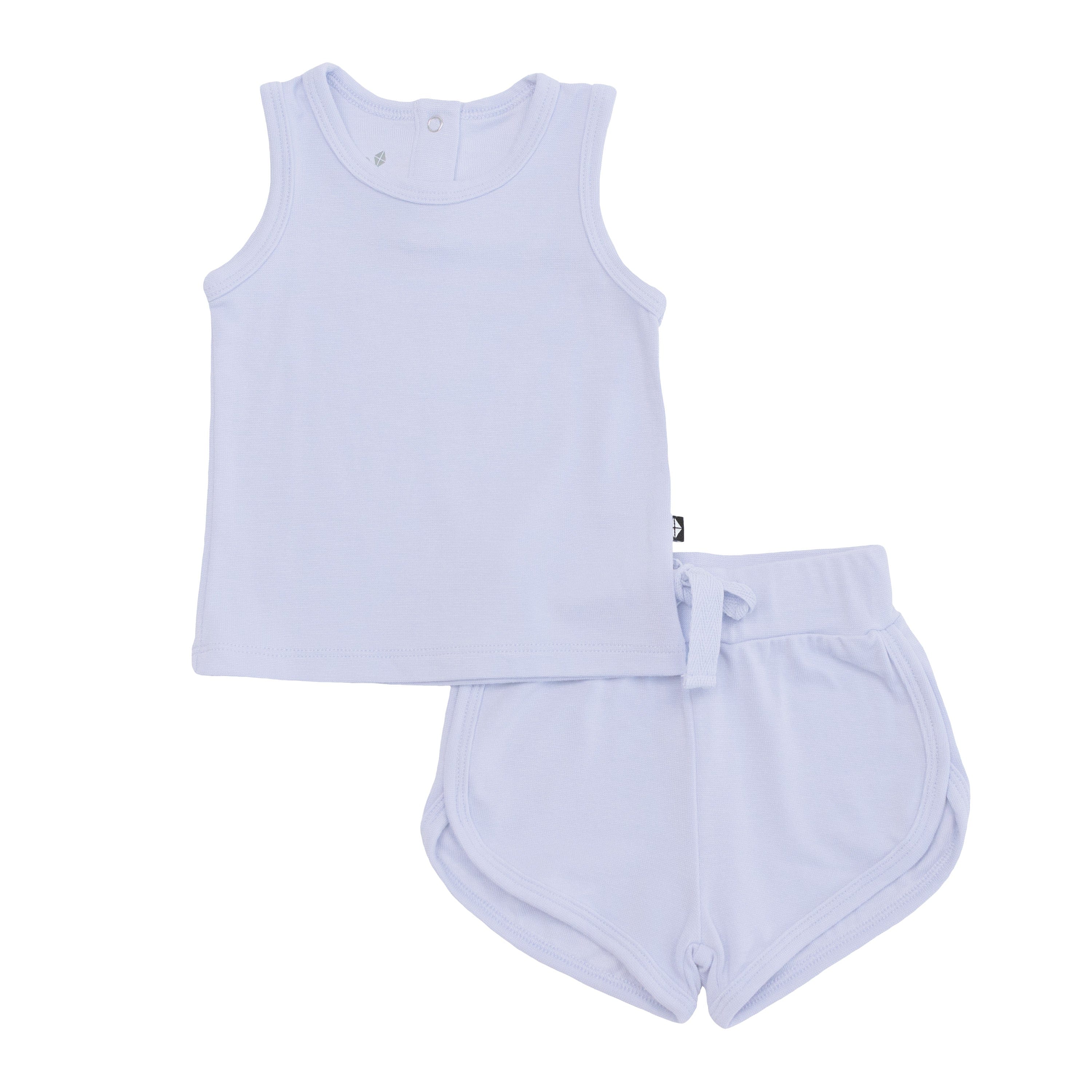 Kyte Baby Bamboo Jersey Tank Jogger Set Bamboo Jersey Tank Jogger Set in Lilac