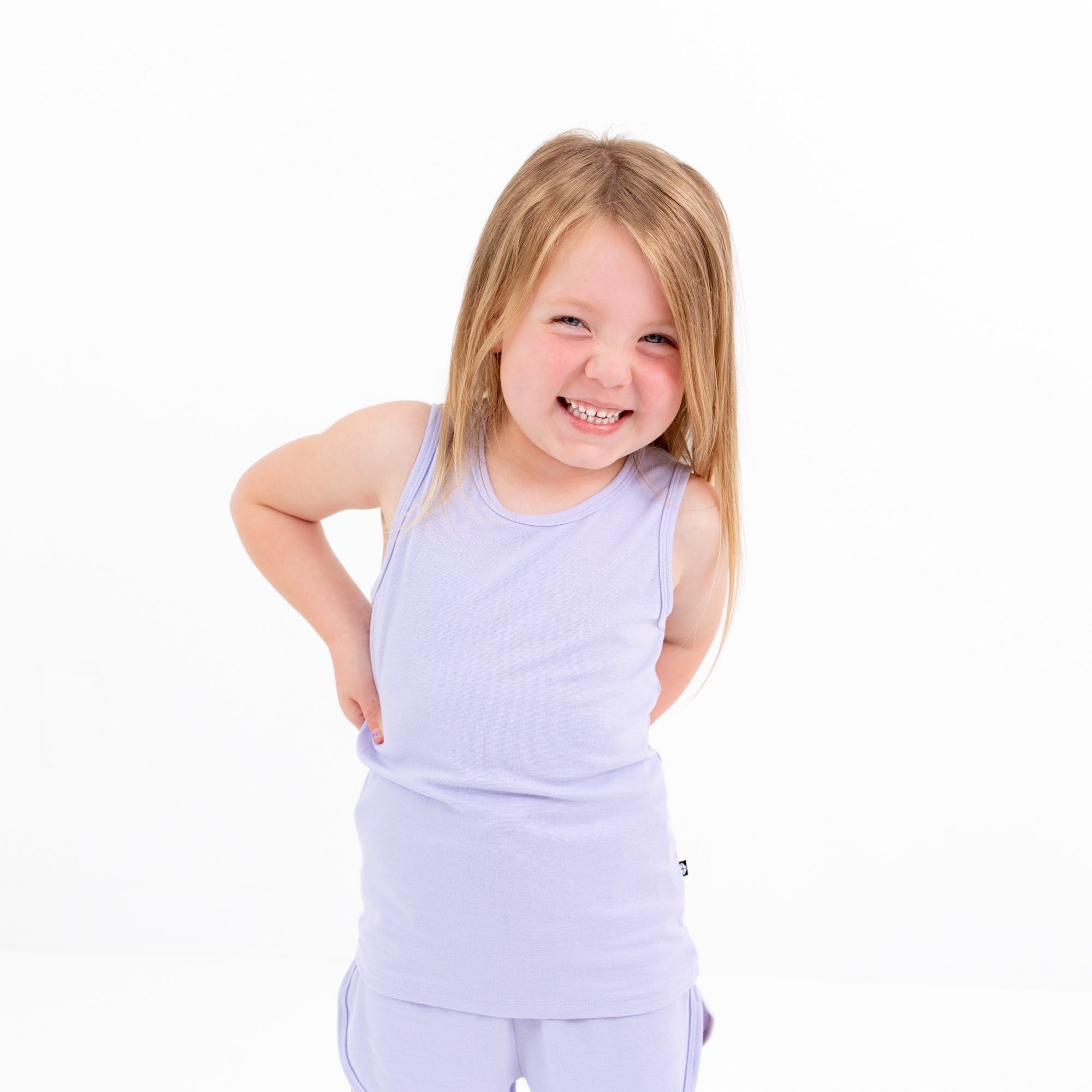 Kyte Baby Bamboo Jersey Tank Jogger Set Bamboo Jersey Tank Jogger Set in Lilac