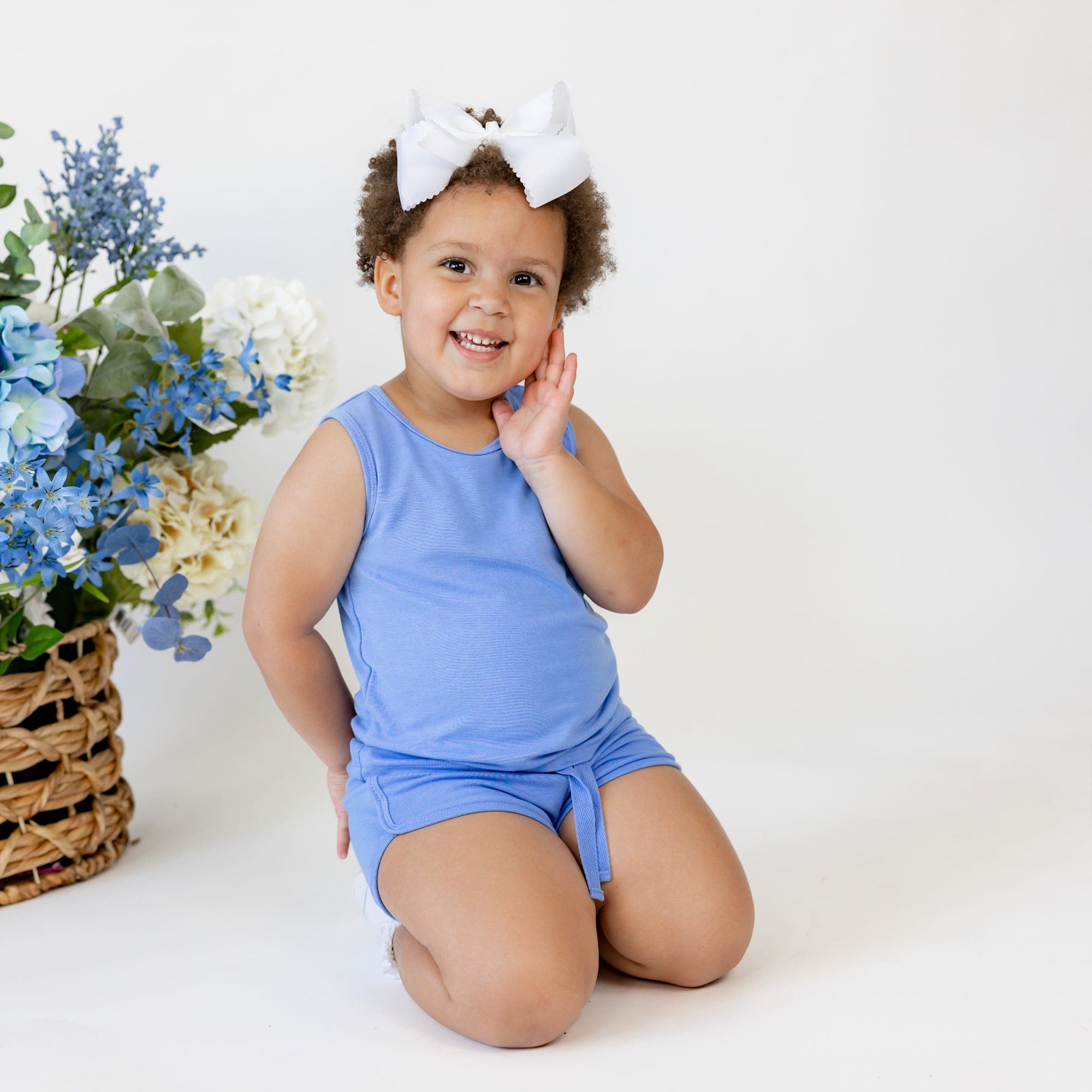 Kyte Baby Bamboo Jersey Tank Jogger Set Bamboo Jersey Tank Jogger Set in Periwinkle
