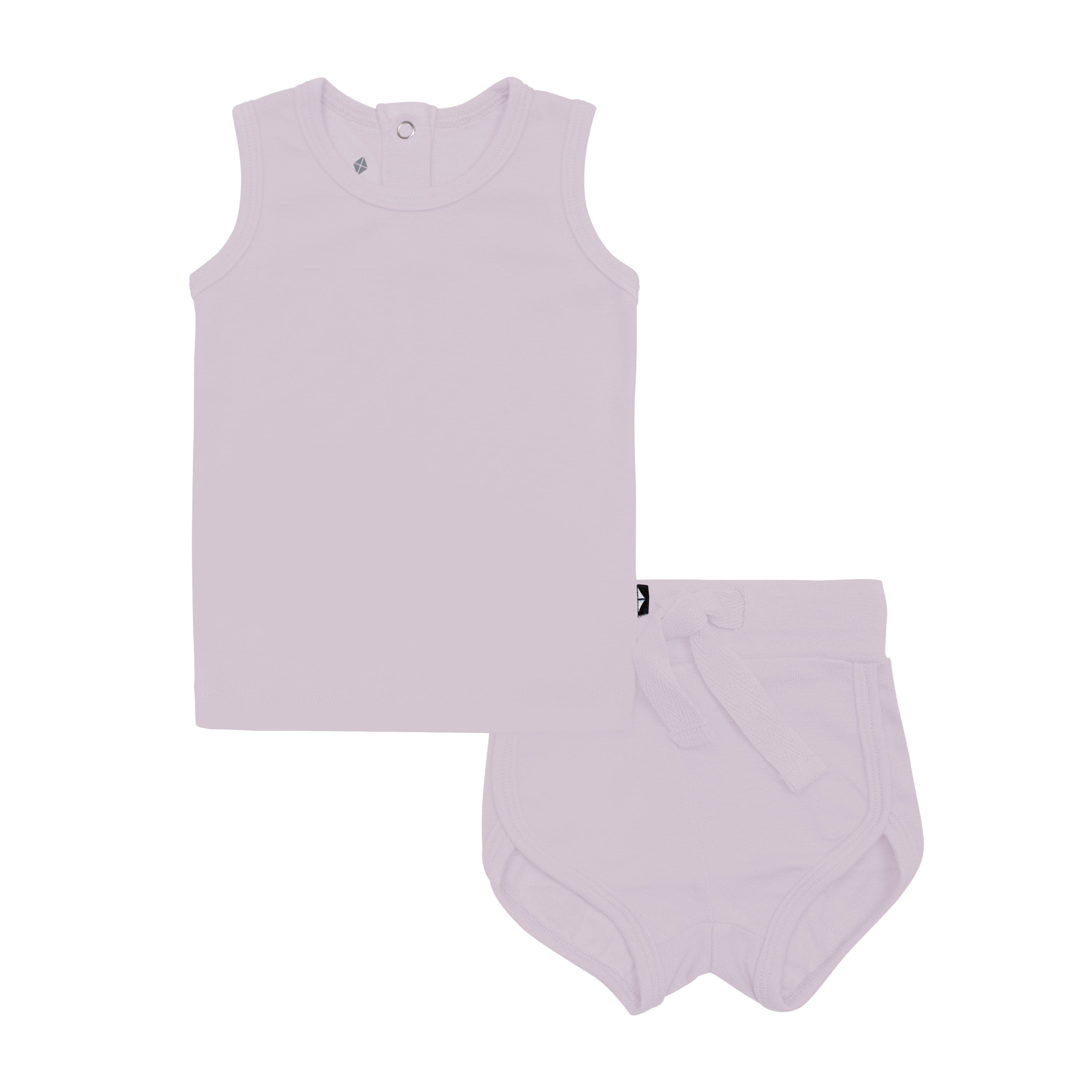 Kyte Baby Bamboo Jersey Tank Jogger Set Bamboo Jersey Tank Jogger Set in Wisteria