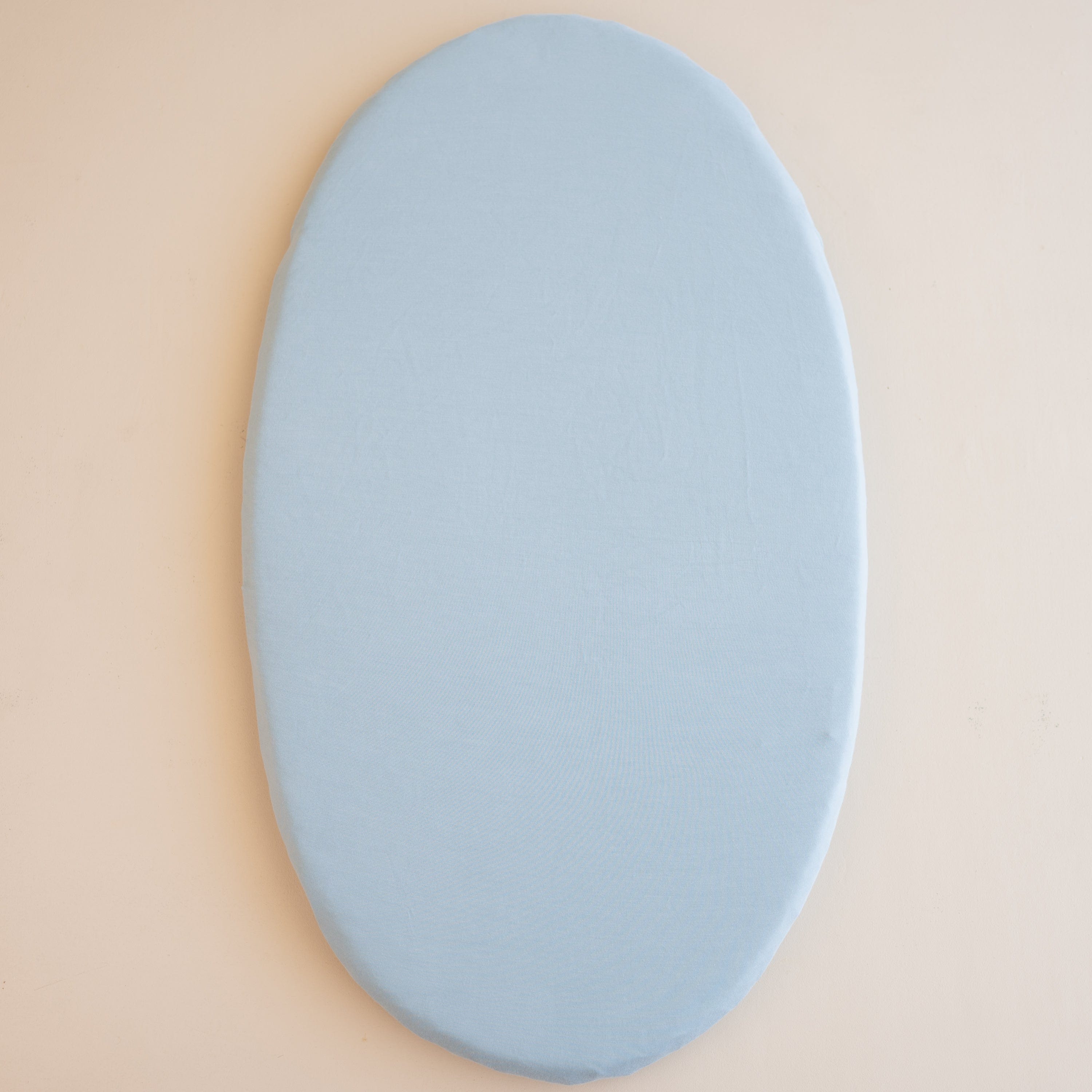 Kyte Baby Oval Bassinet Sheet in Fog