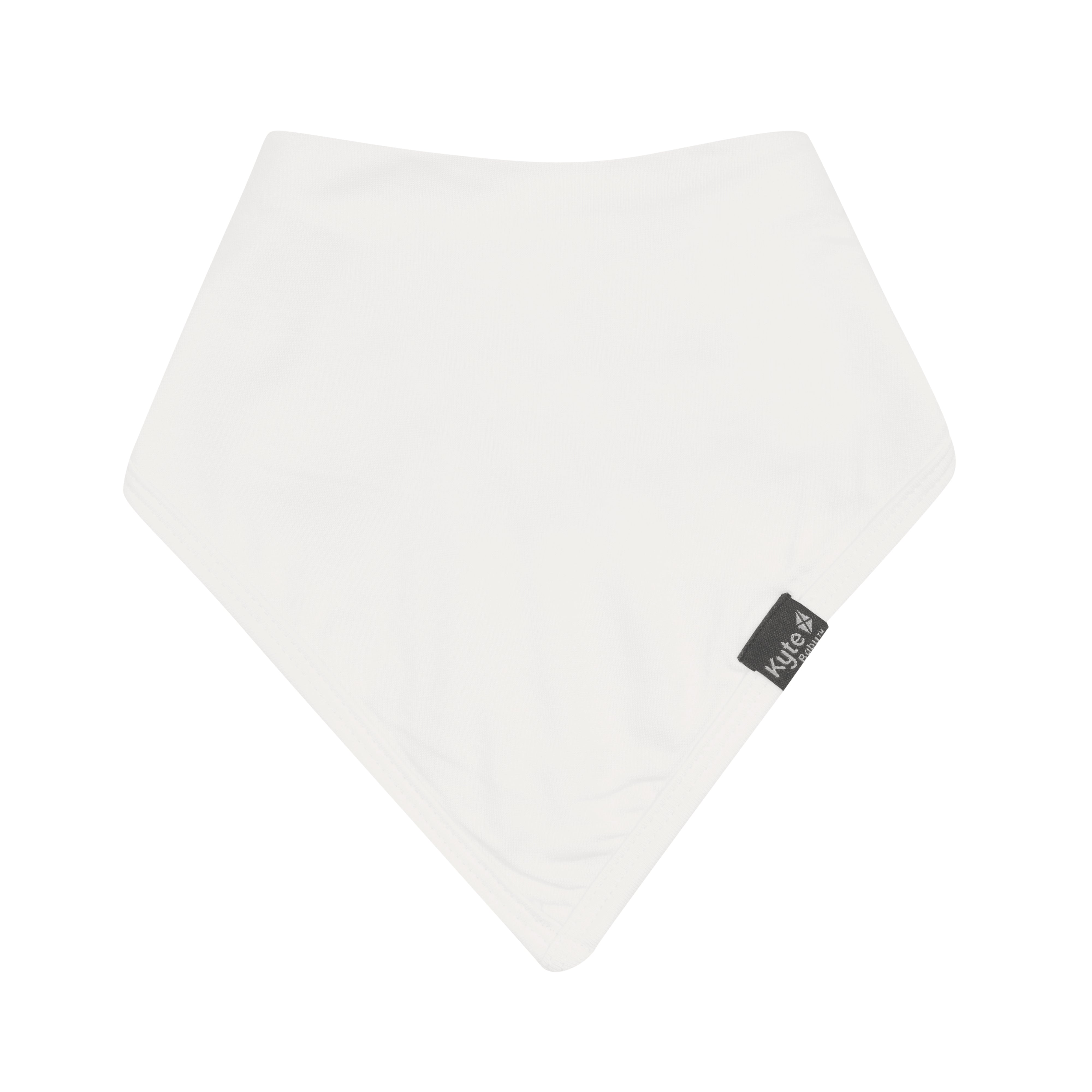 Kyte Baby Bib in Cloud white