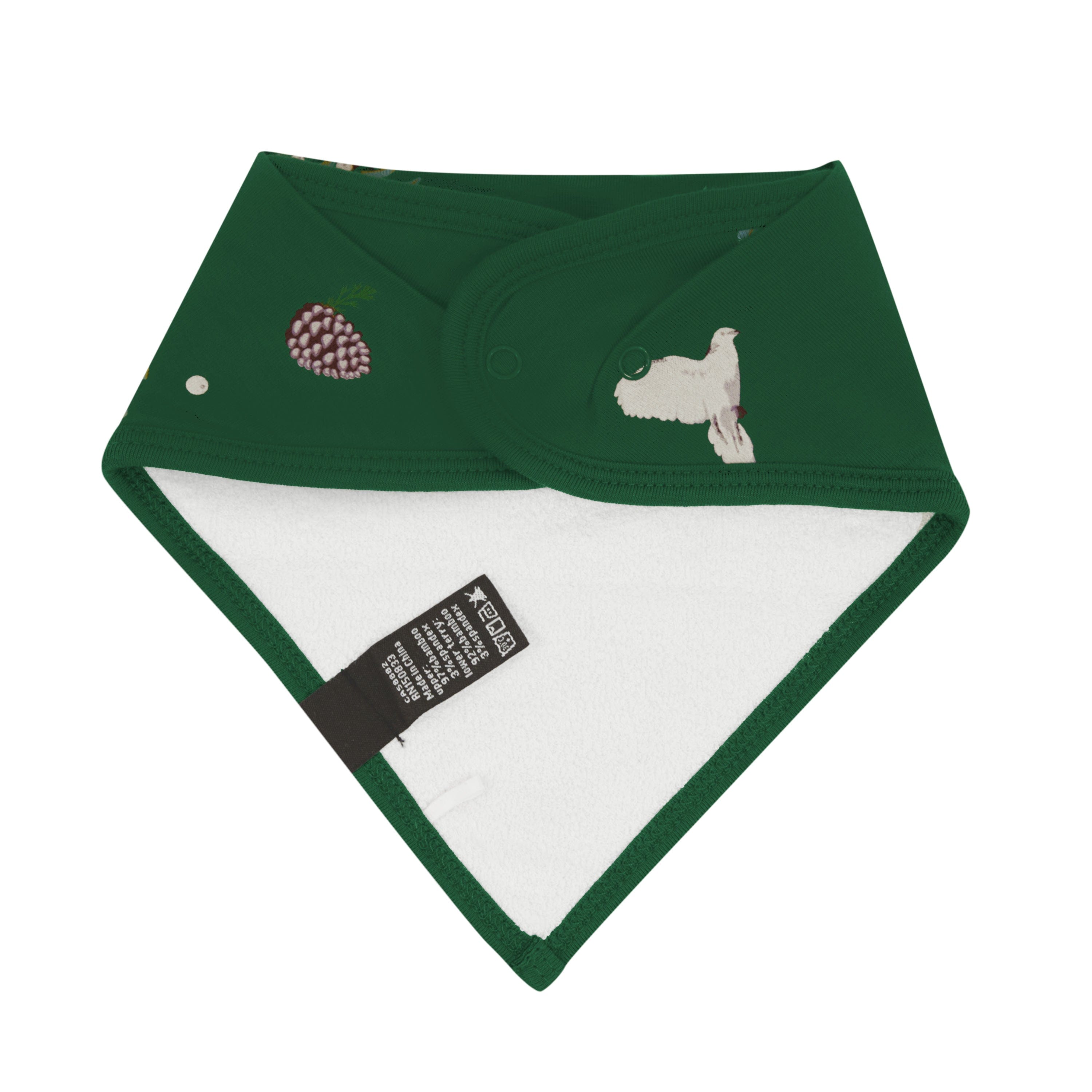 Kyte Baby Bib Mistletoe Bib in Mistletoe