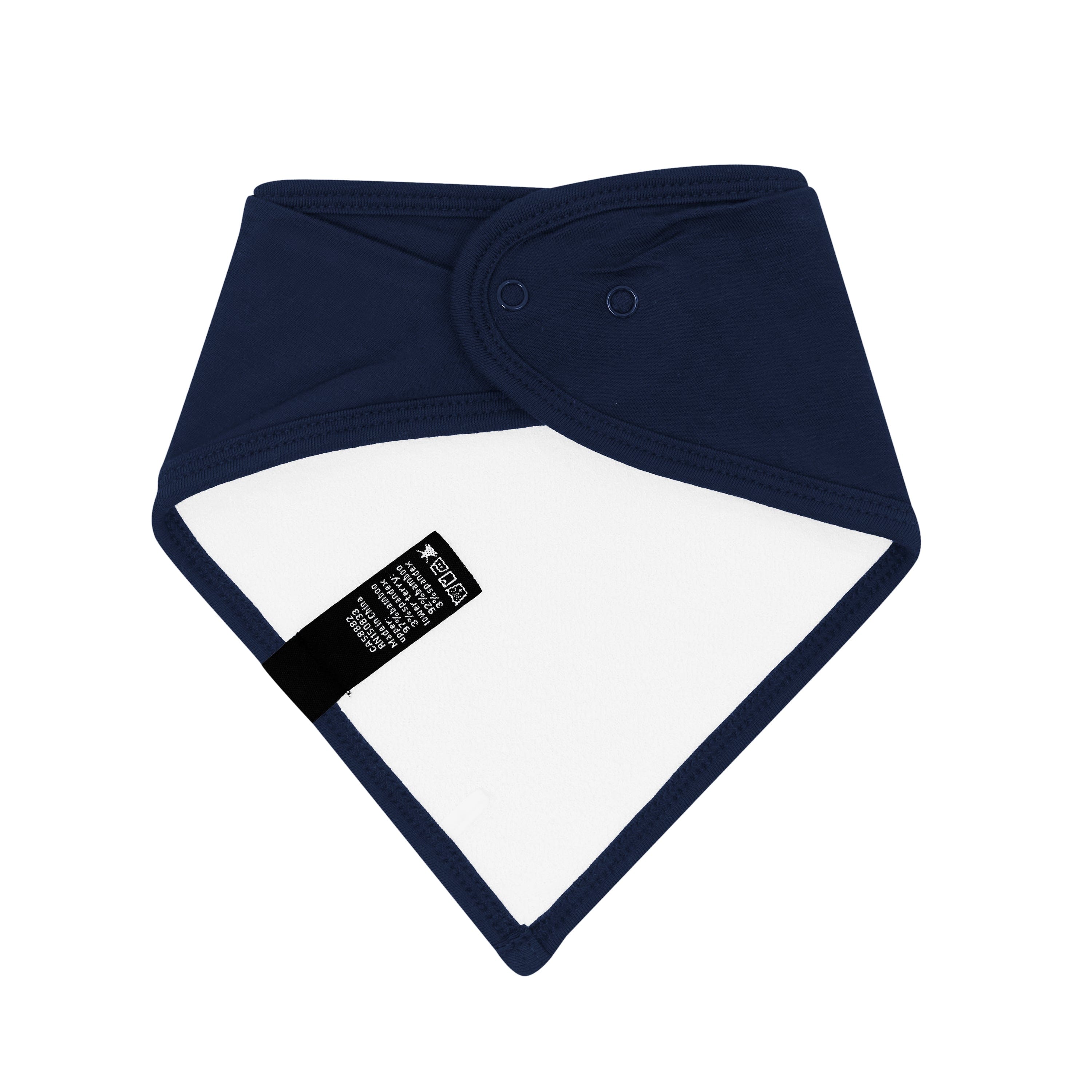 Terry Side of the Bib in Navy