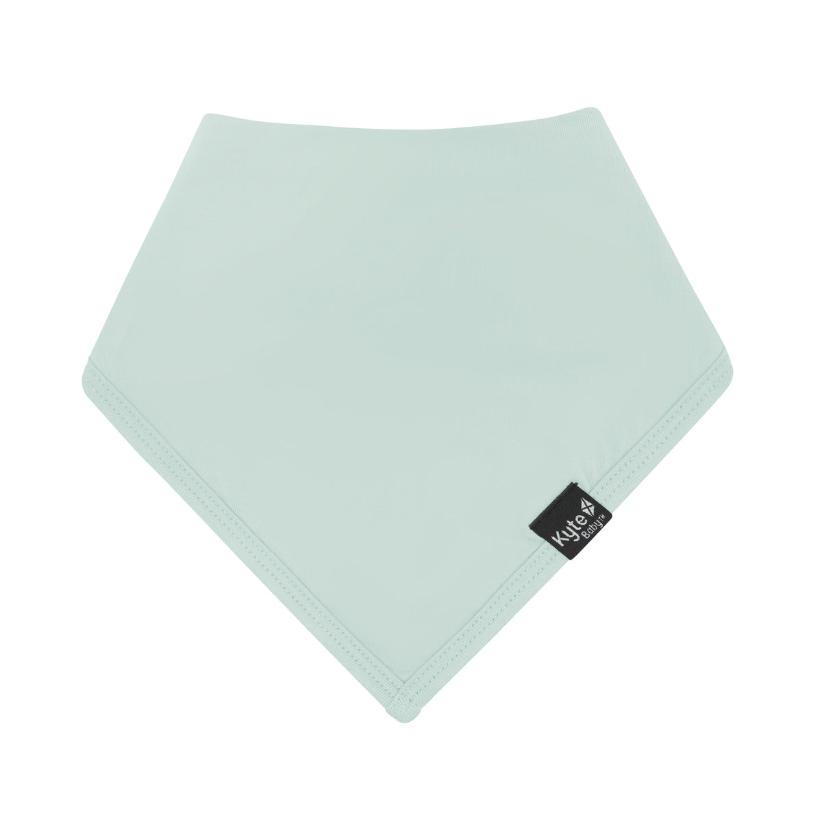 Flat lay of Kyte Baby Bib in Sage