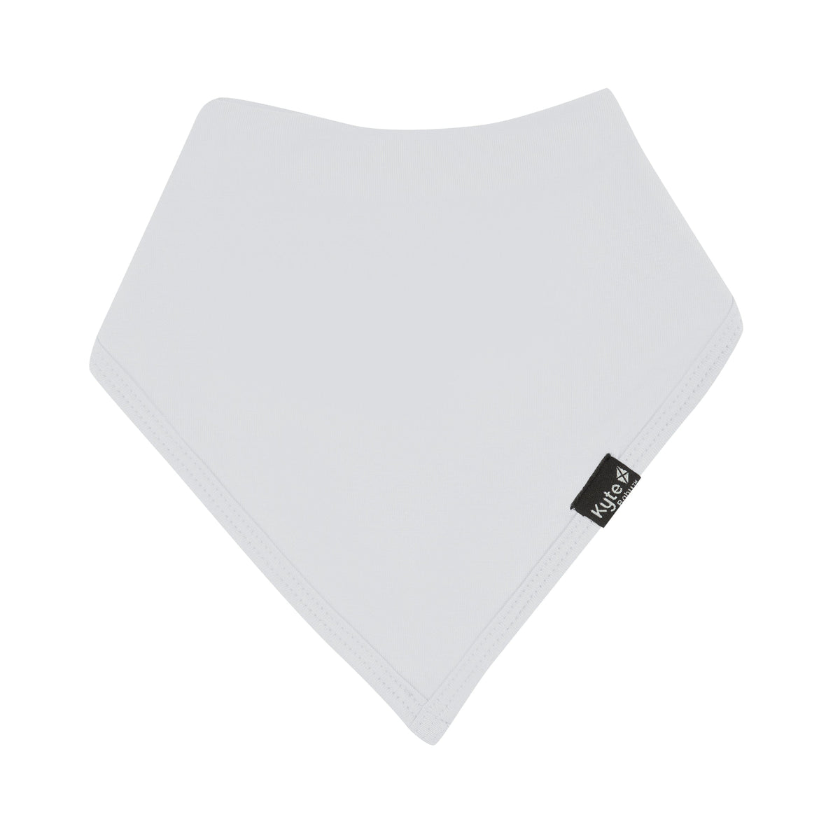 Flat lay of Kyte Baby Bib in Storm