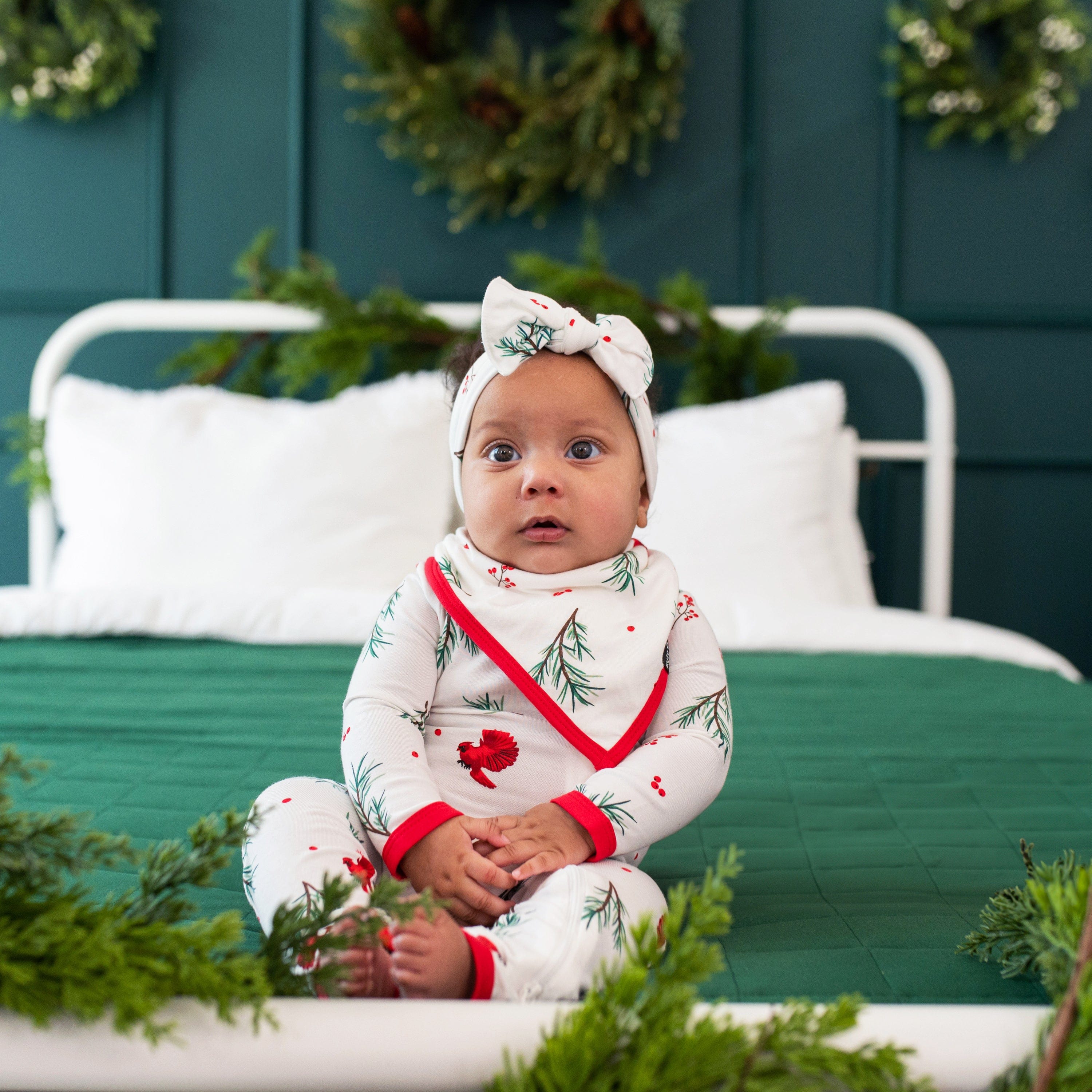 Kyte Baby Bib Winterberry Bib in Winterberry