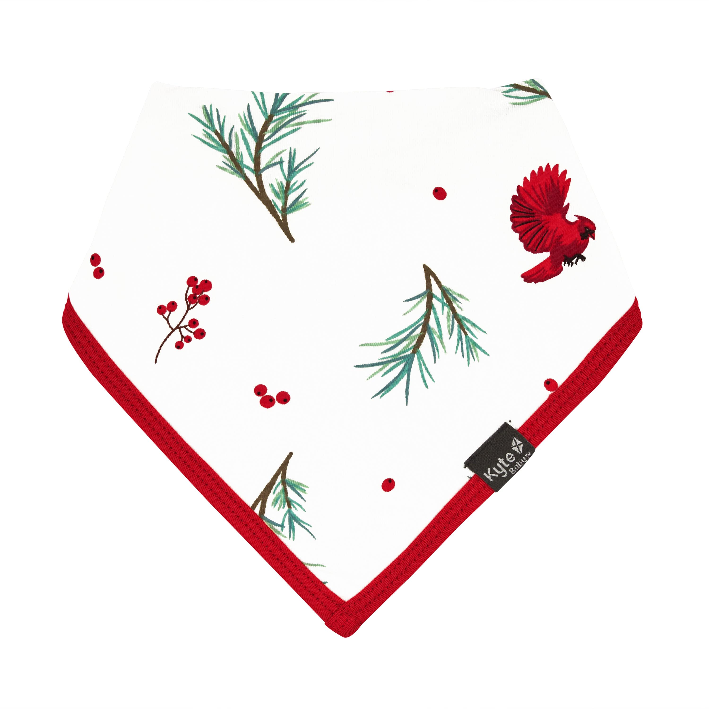 Kyte Baby Bib Winterberry Bib in Winterberry