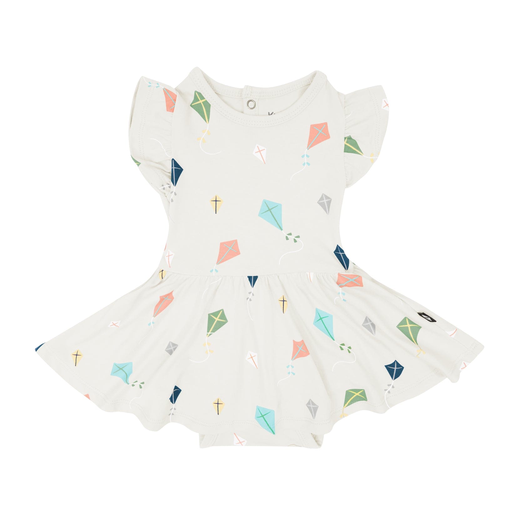 Kyte Baby Bodysuit Dress Twirl Bodysuit Dress in Kite