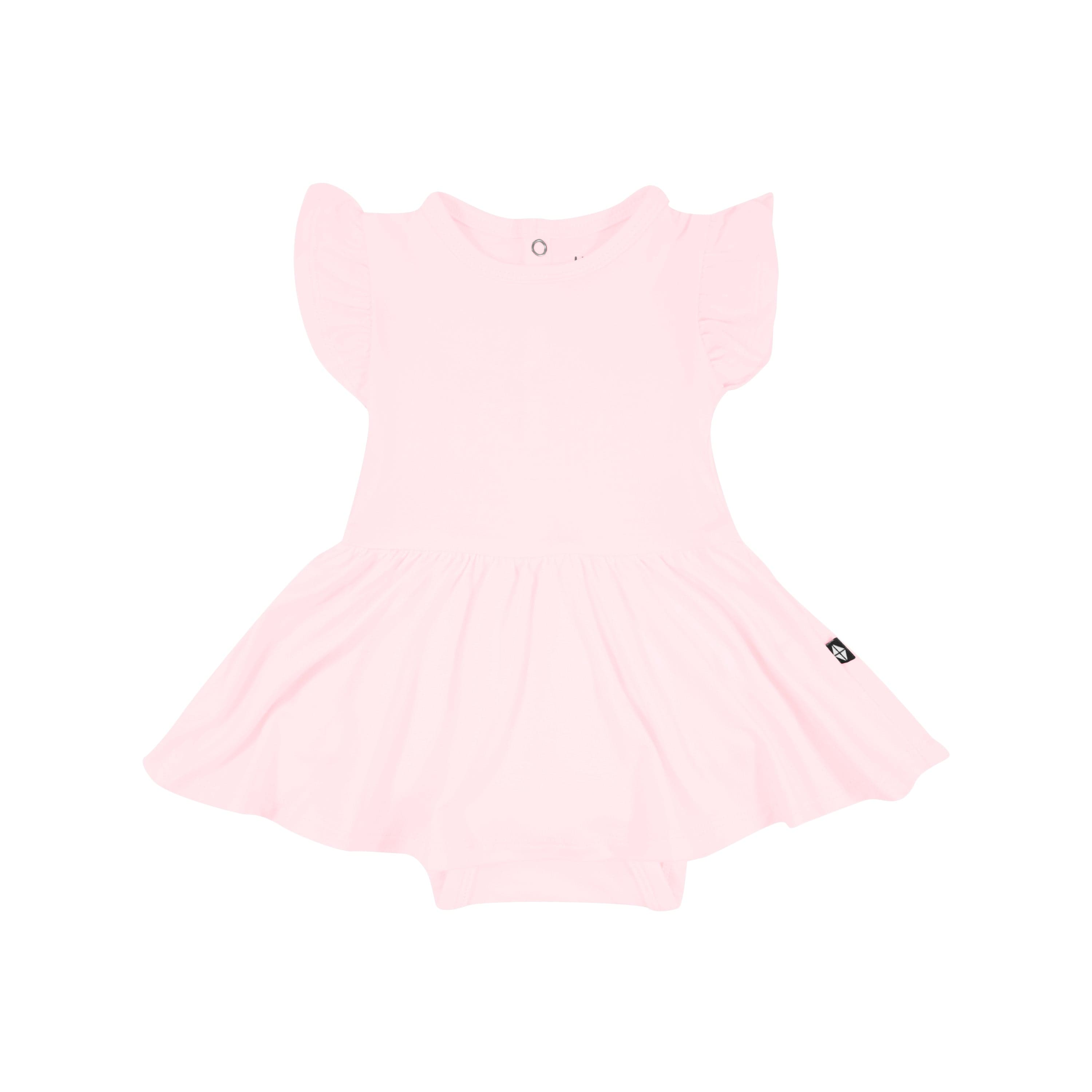 Kyte Baby Bodysuit Dress Twirl Bodysuit Dress in Sakura