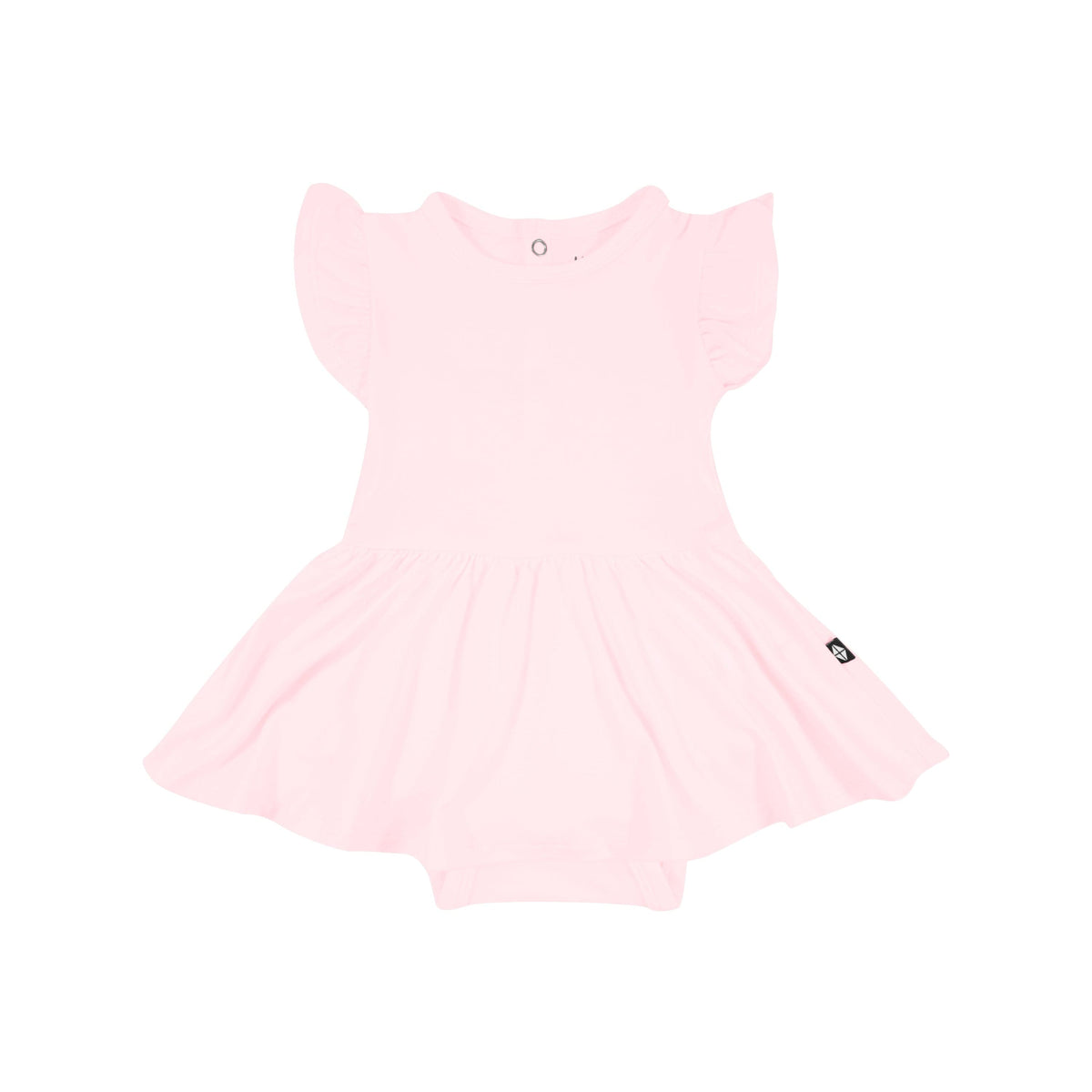 Kyte Baby Twirl Bodysuit Dress in Sakura