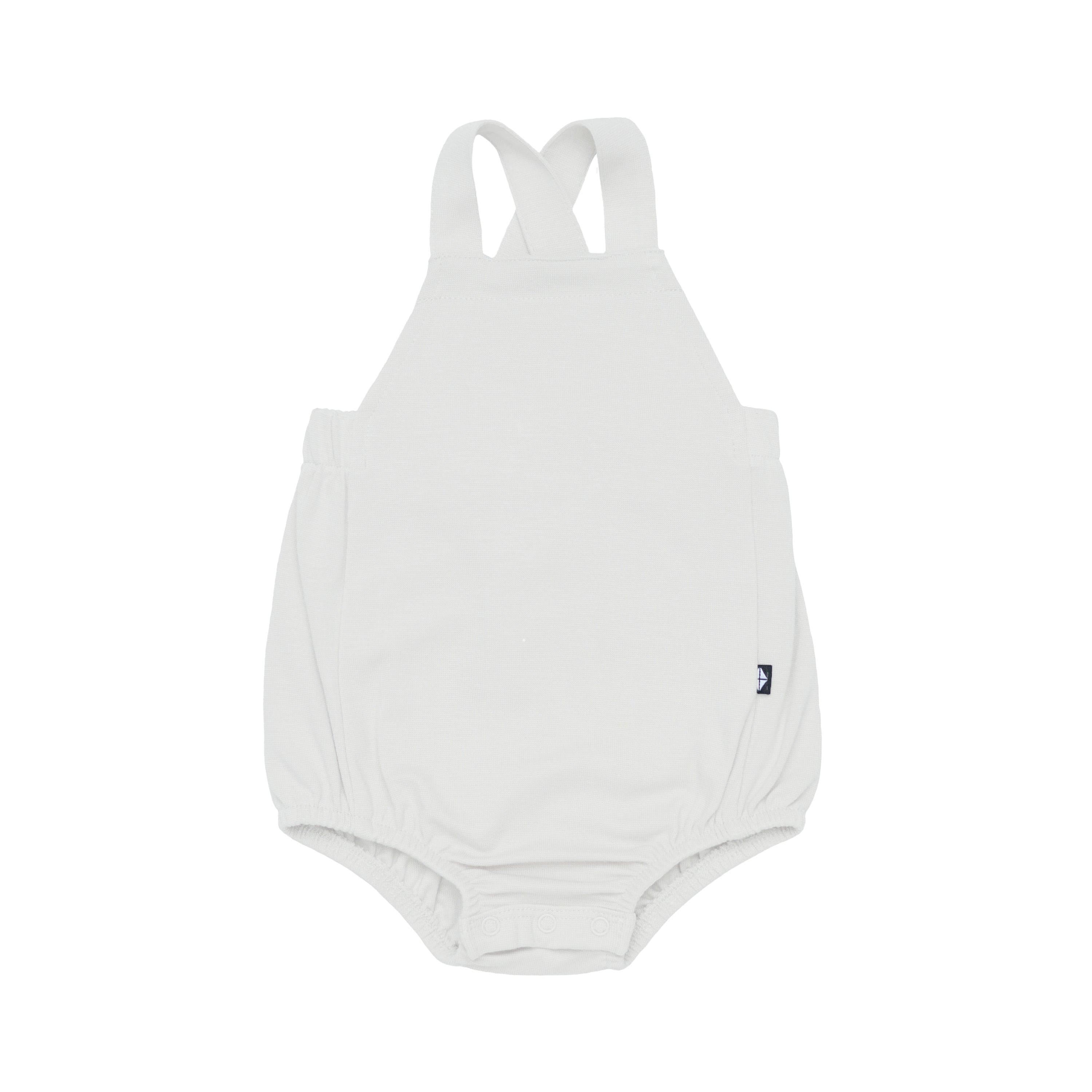 Kyte BABY Bubble Overall Bamboo Jersey Bubble Overall in Oat