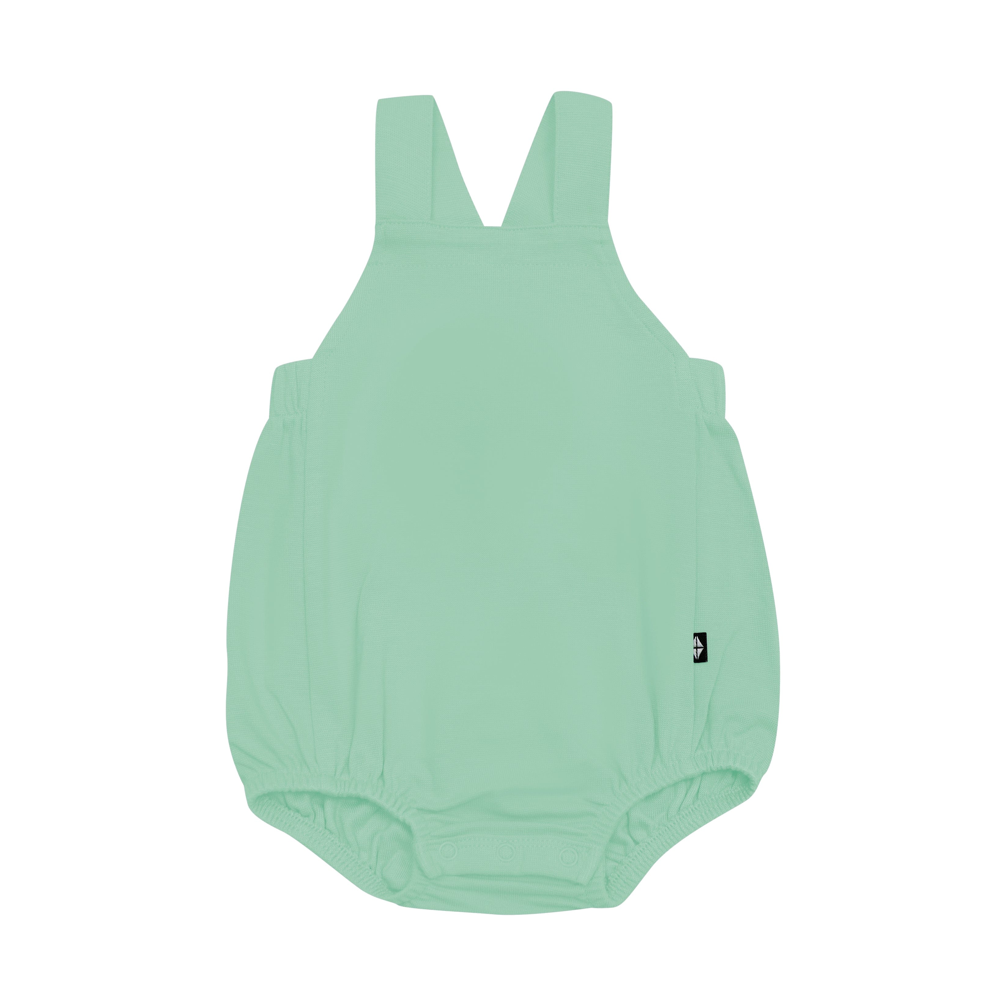Kyte Baby Bubble Overall Bamboo Jersey Bubble Overall in Wasabi