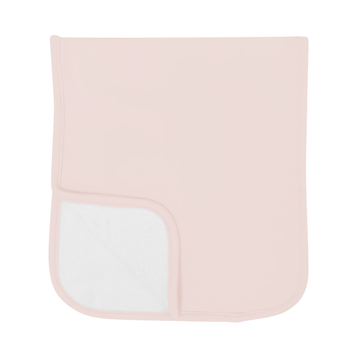 Kyte Baby bamboo and terry antibacterial Burp Cloth in Blush