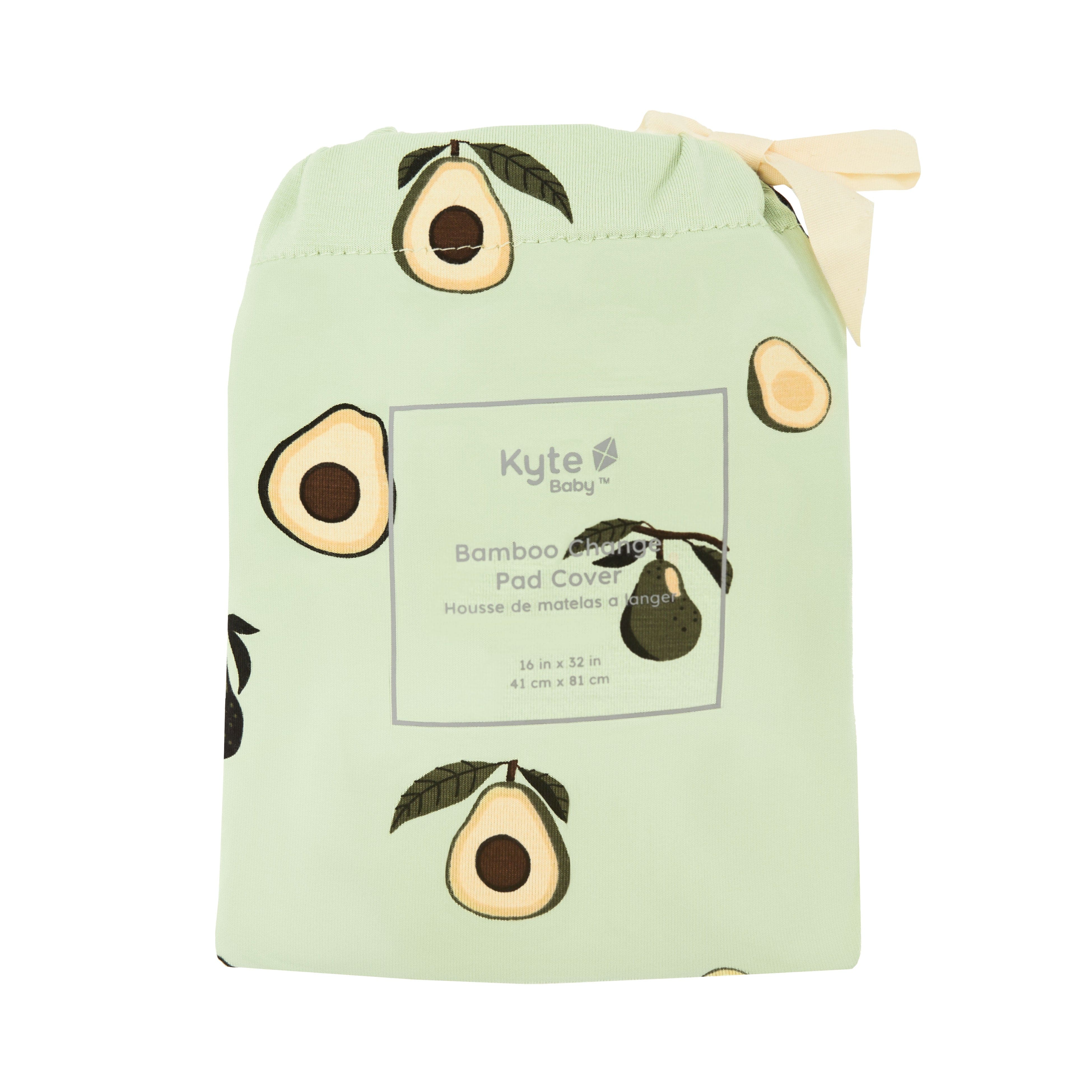 Kyte Baby Change Pad Cover Avocado / One Size Change Pad Cover in Avocado
