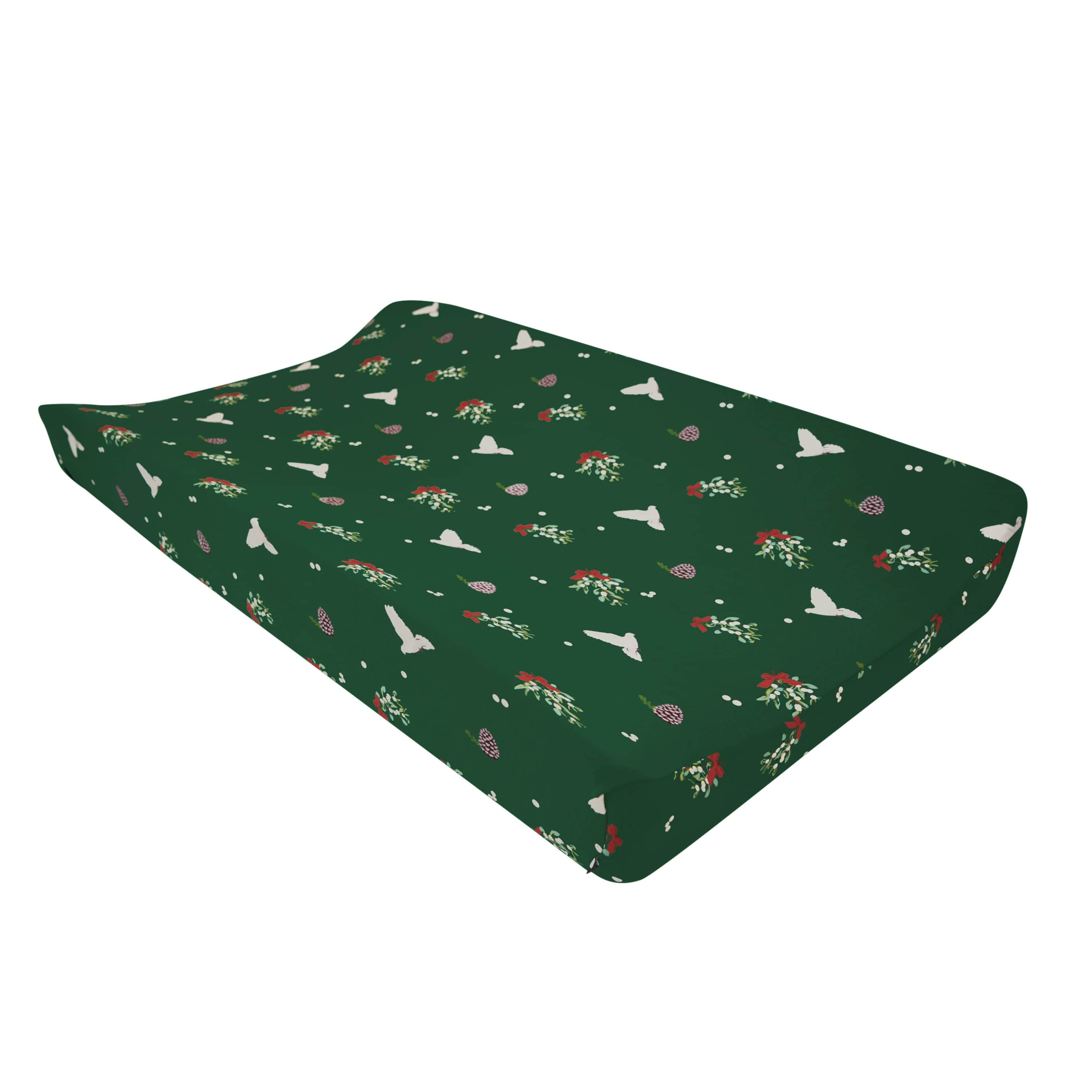 Kyte Baby Change Pad Cover Mistletoe / One Size Change Pad Cover in Mistletoe