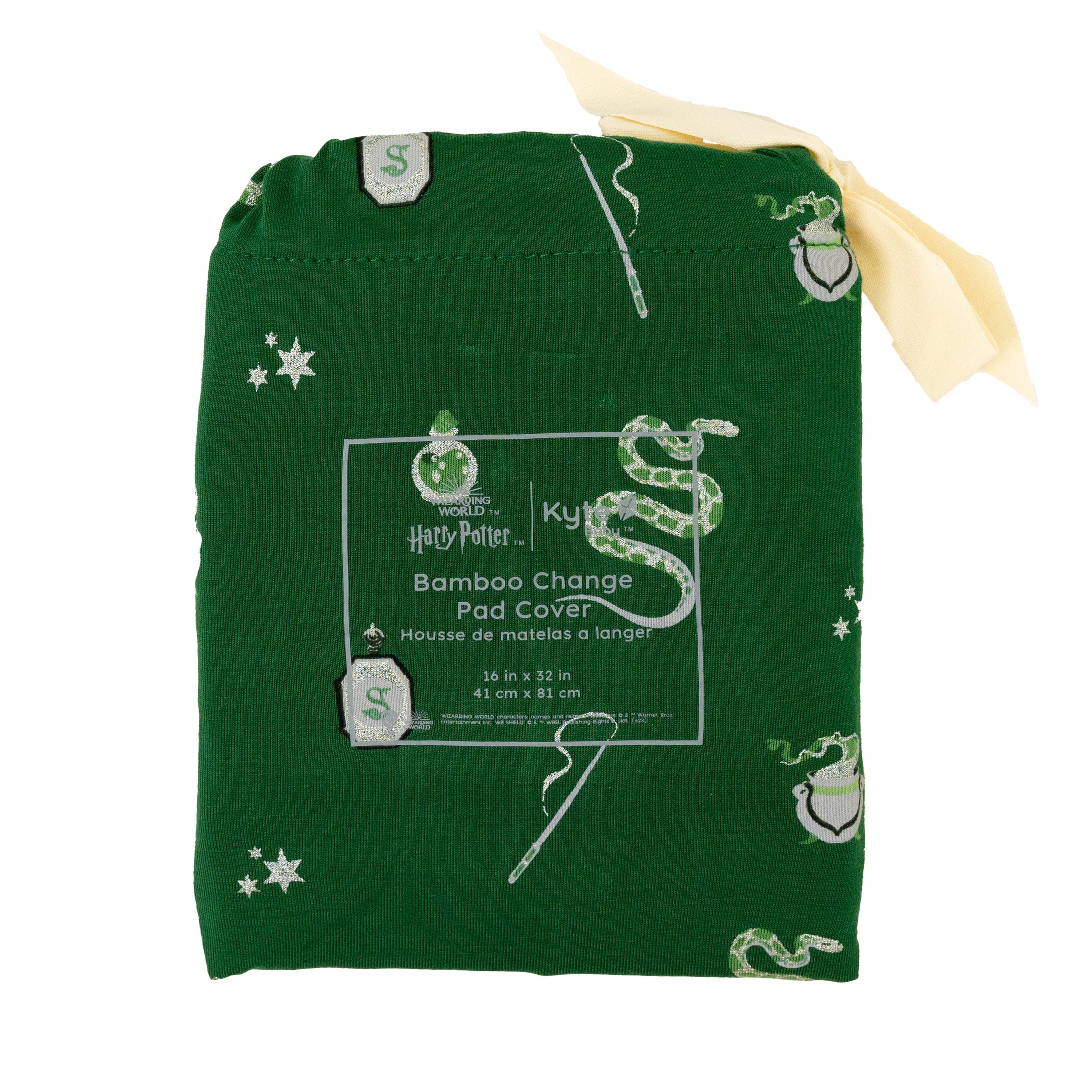 Kyte Baby Change Pad Cover Slytherin™ / One Size Change Pad Cover in Slytherin™