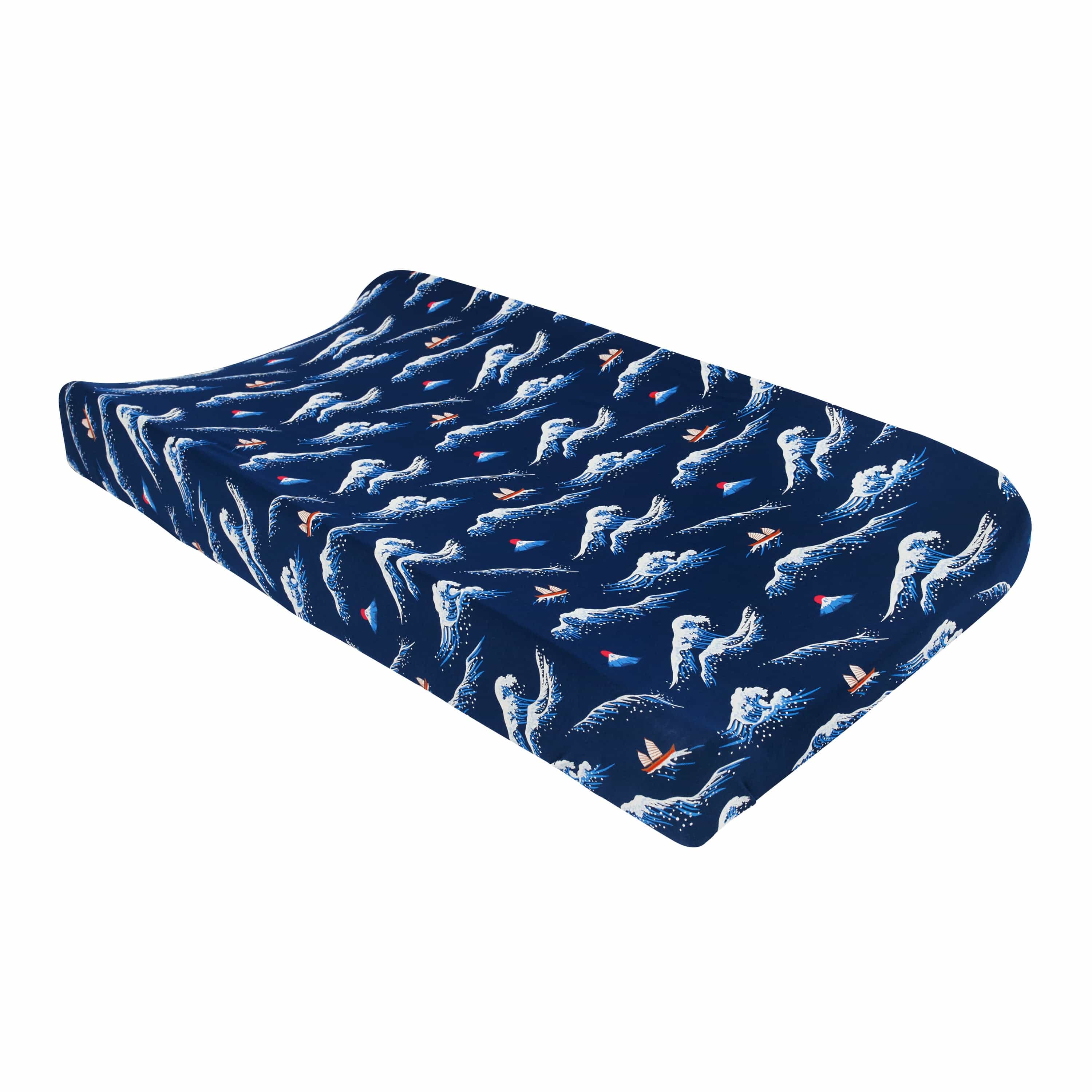 Kyte Baby Change Pad Cover Wave / One Size Change Pad Cover in Wave