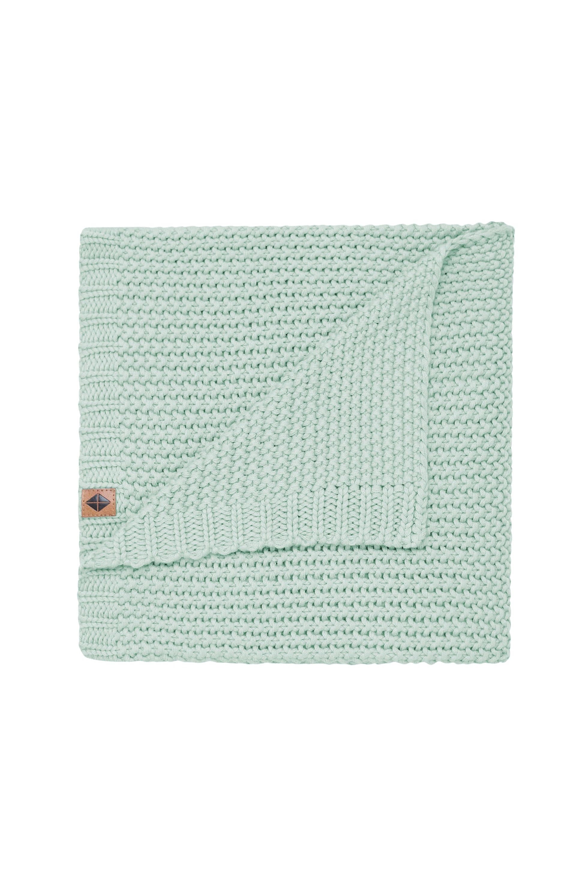 Kyte Baby Chunky Knit Baby Blanket in Sage