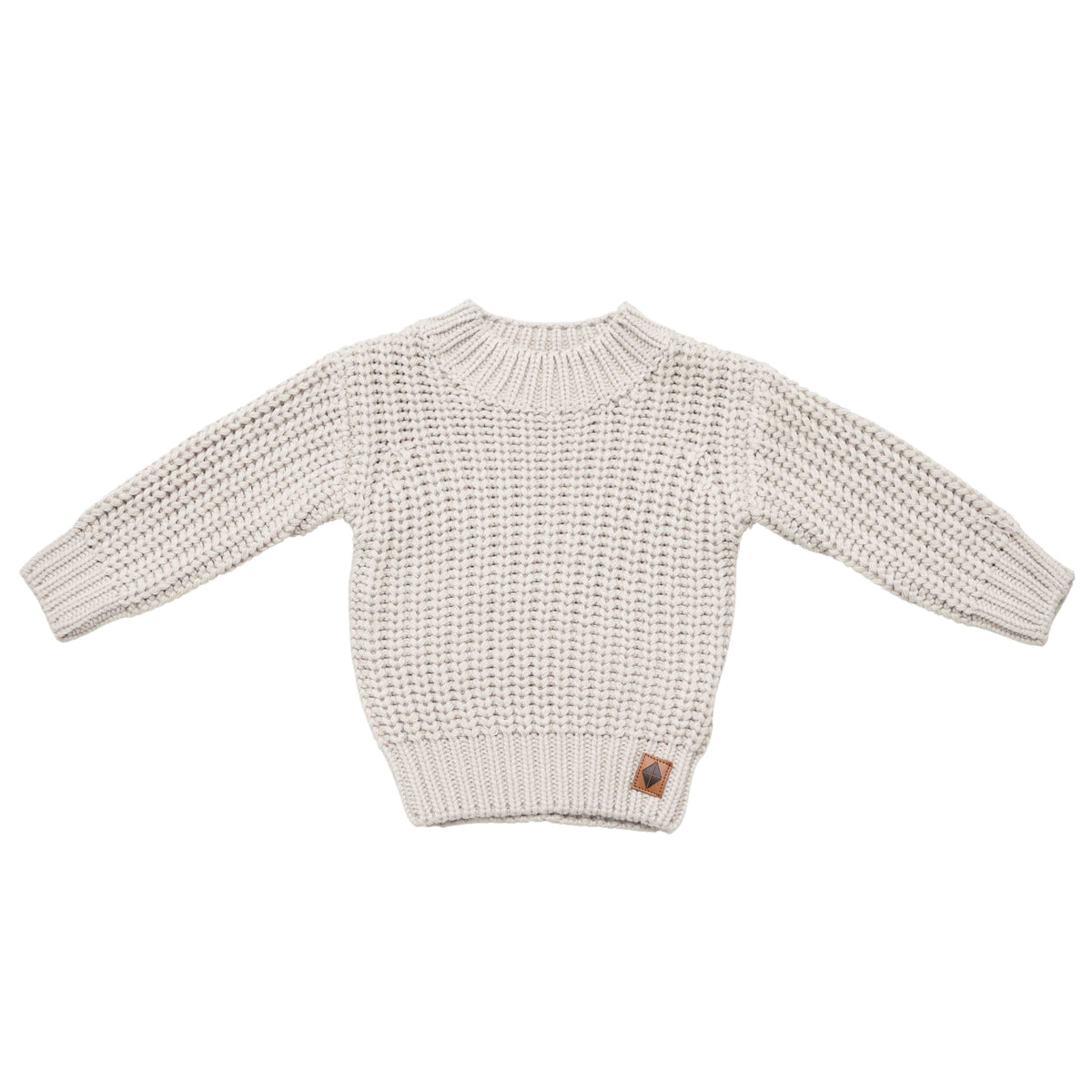 Kyte Baby Chunky Knit Sweater in Oat