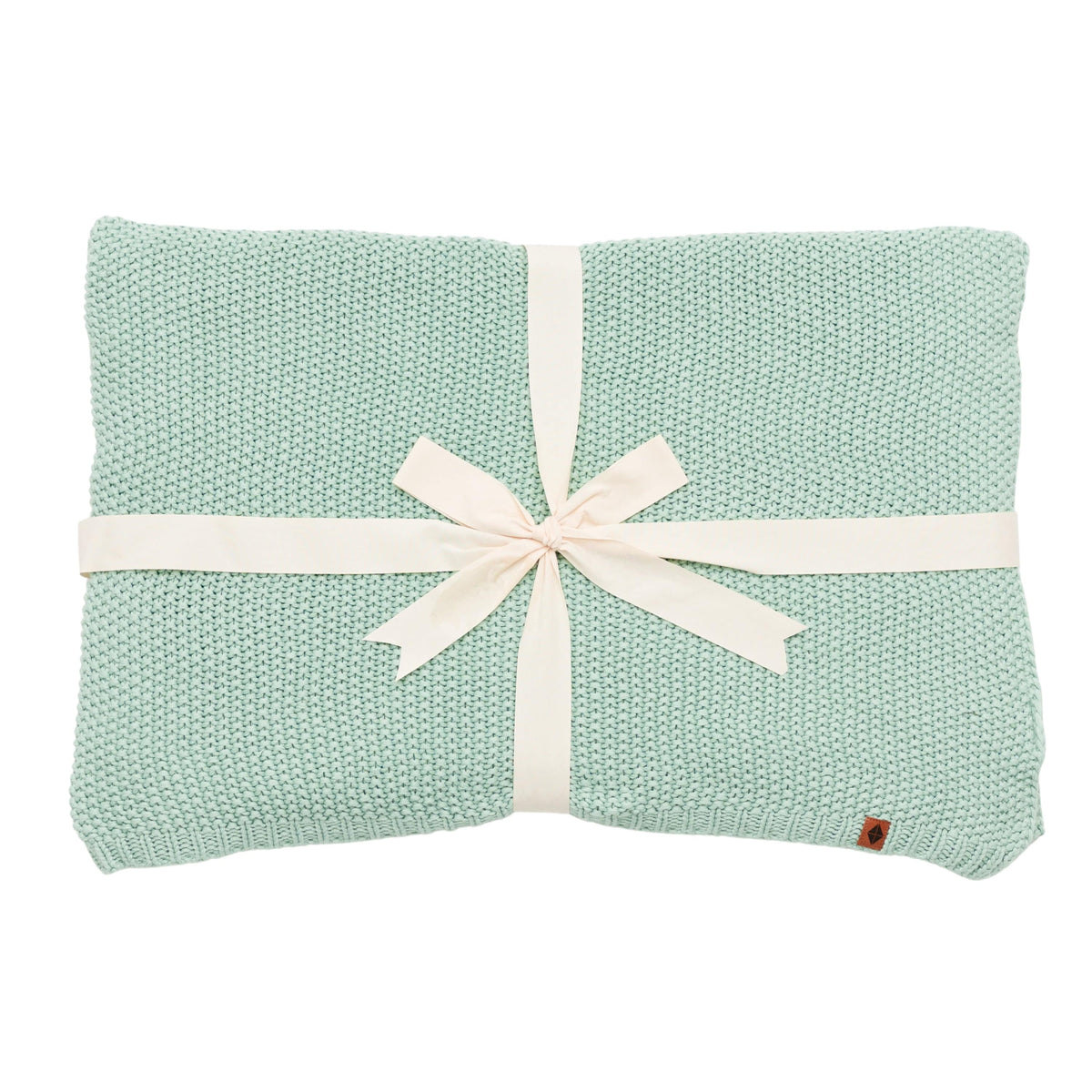 Kyte Baby Chunky Knit Youth Blanket in Sage