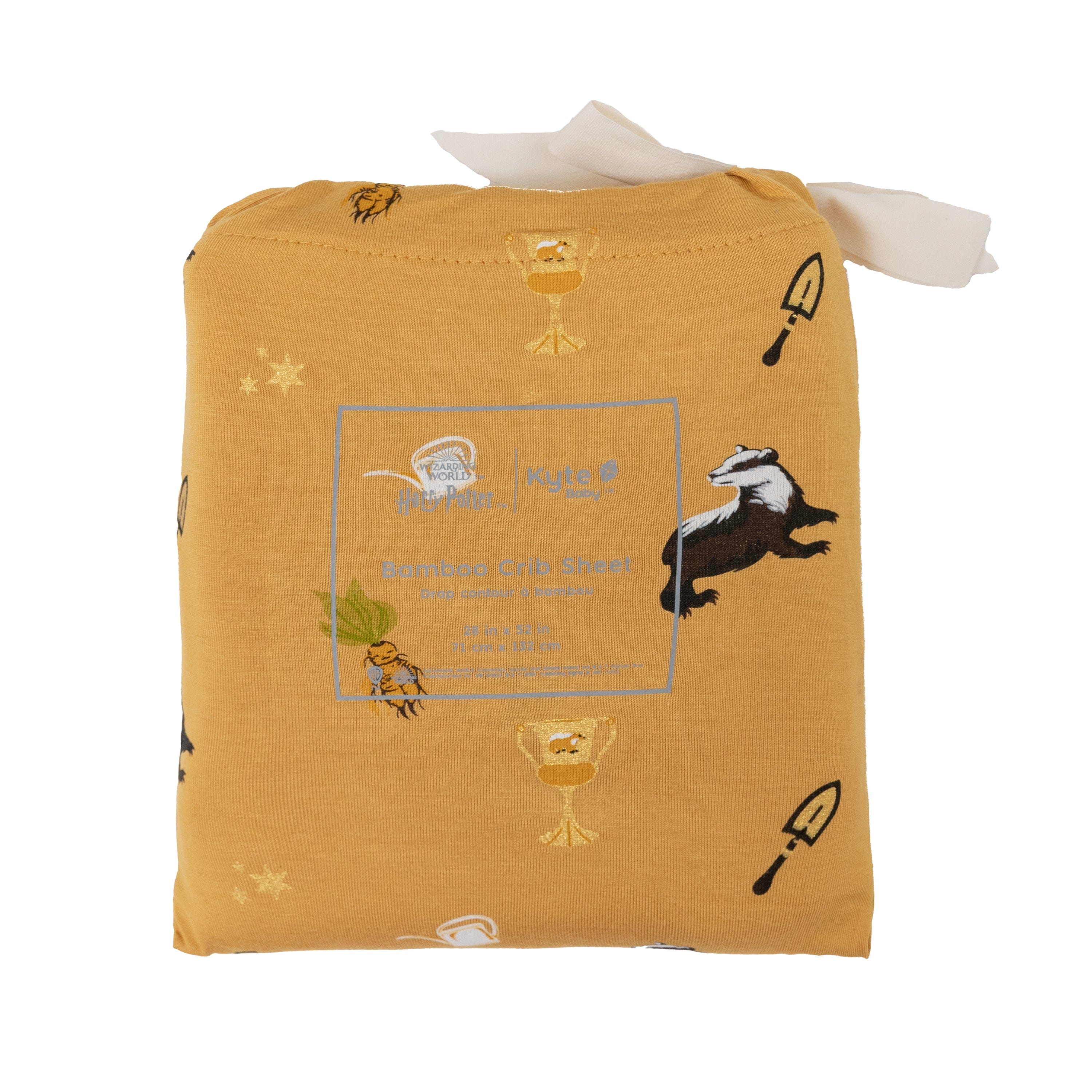 Kyte BABY Crib Sheet Crib Sheet / Hufflepuff™ Crib Sheet in Hufflepuff™
