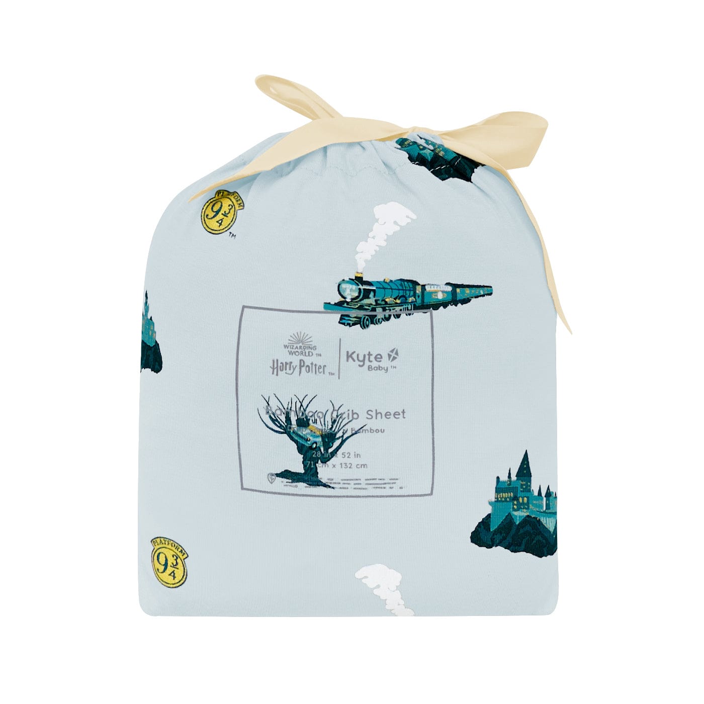 Journey Kyte Baby standard Crib Sheet in bag