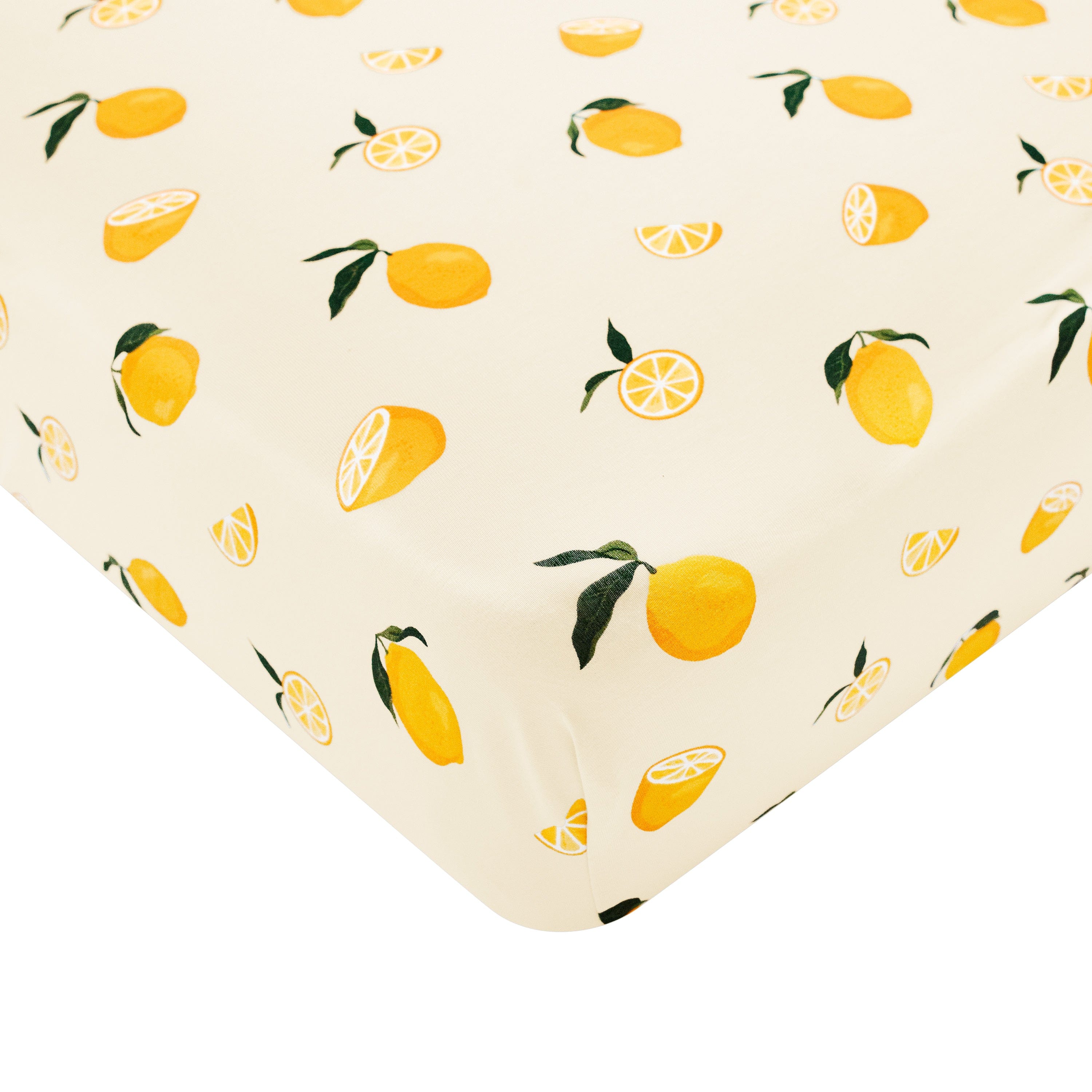 Kyte Baby Crib Sheet in Lemon