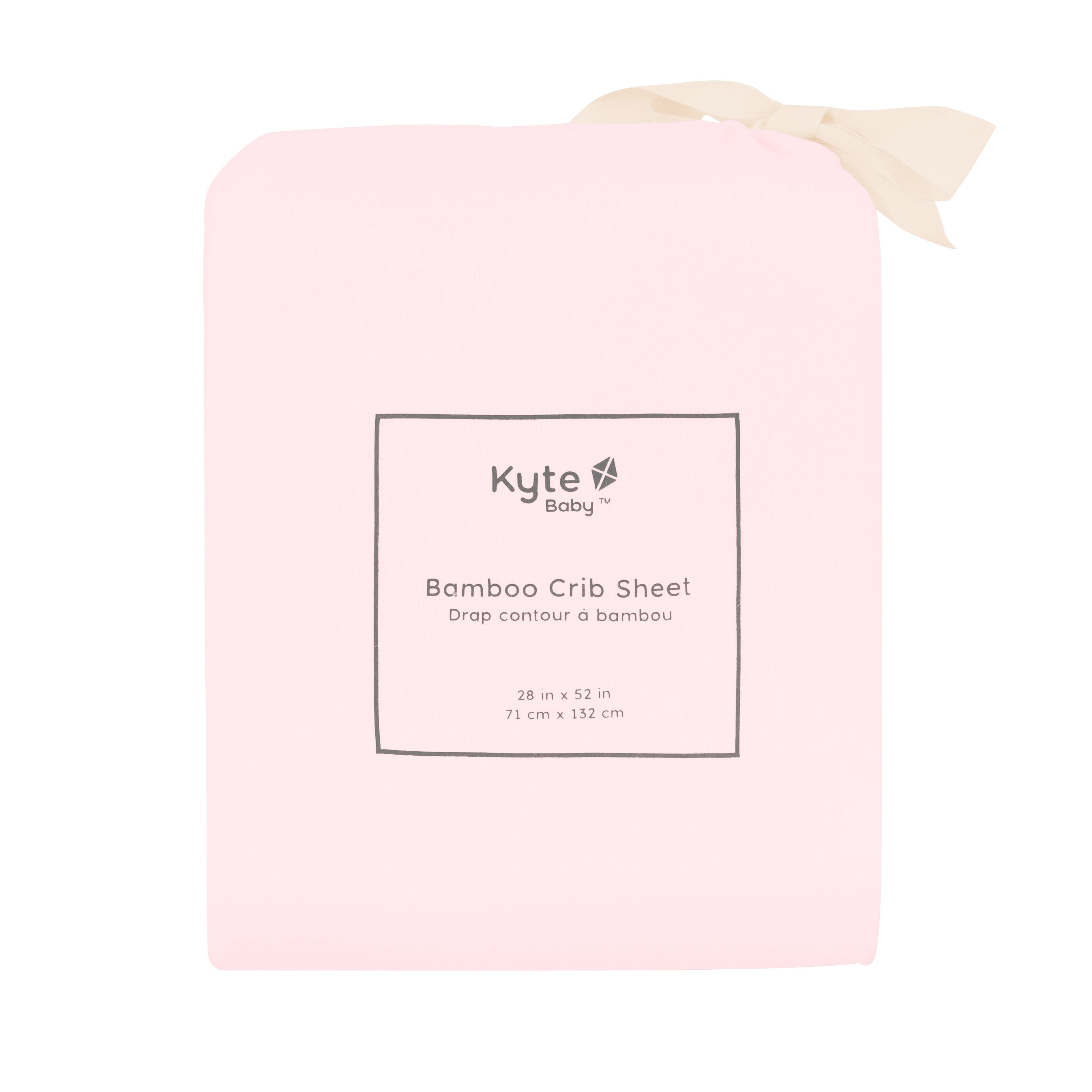 Sakura Kyte Baby standard Crib Sheet in bag