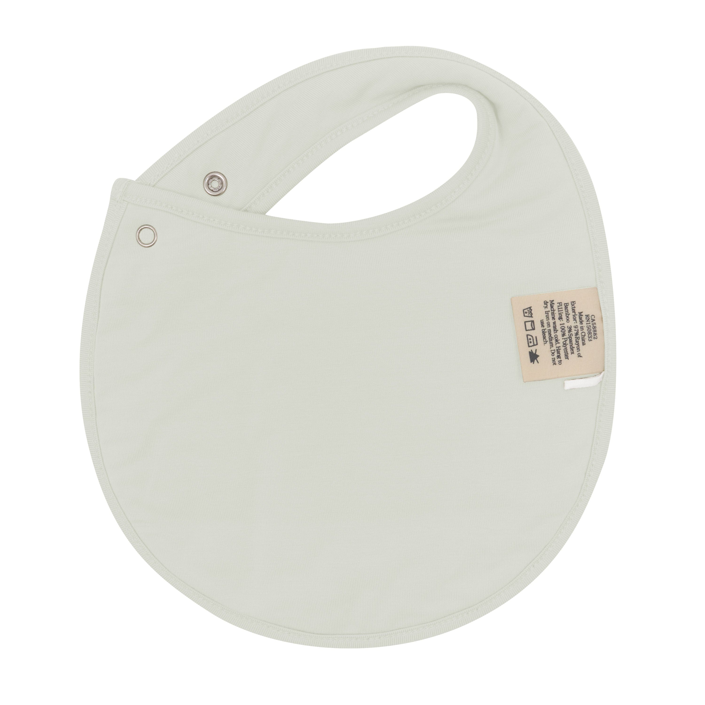 Adjustable Snaps on Kyte Baby Cushy Bib in Fishing