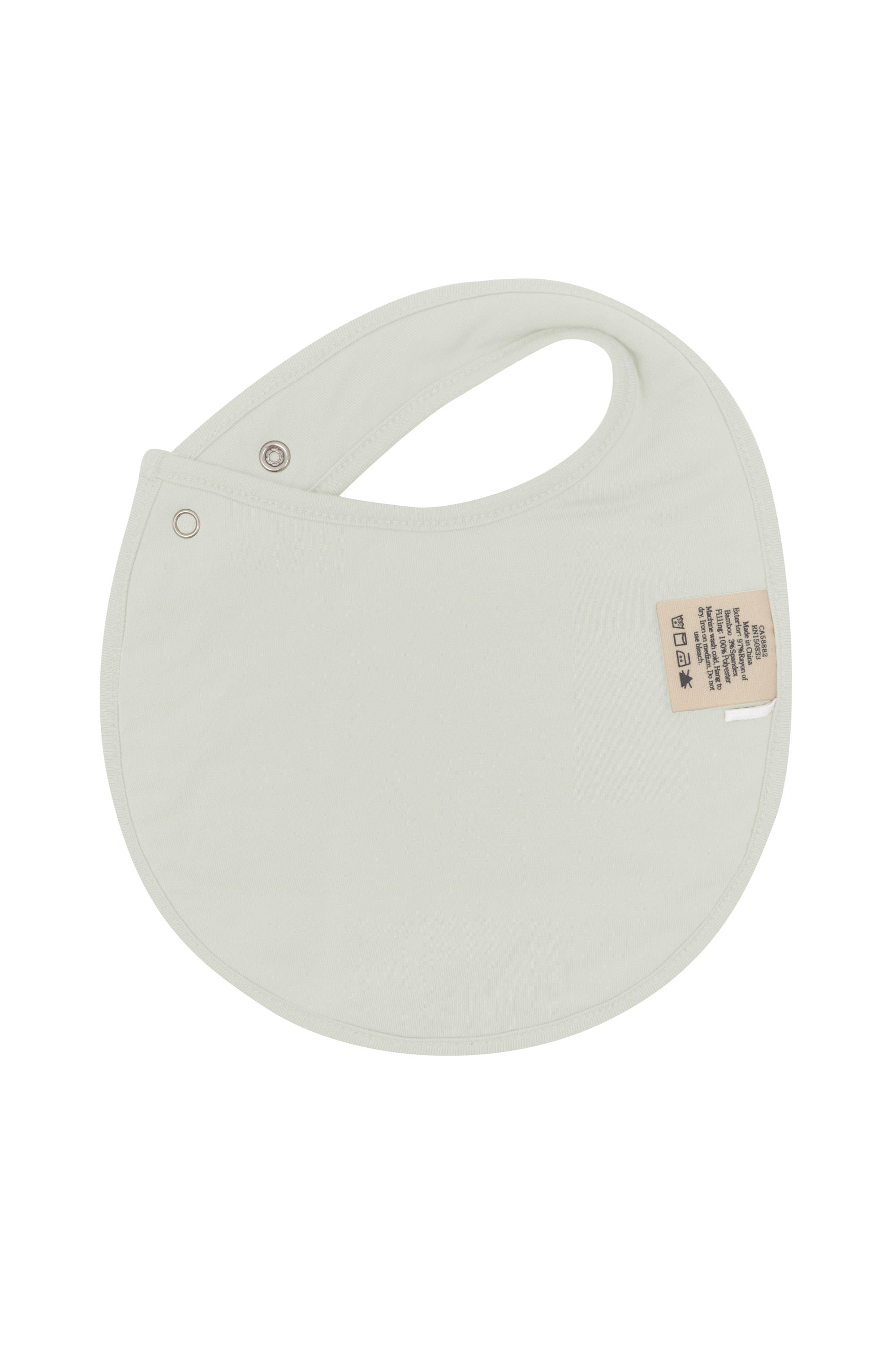 Adjustable Snaps on Kyte Baby Cushy Bib in Fishing