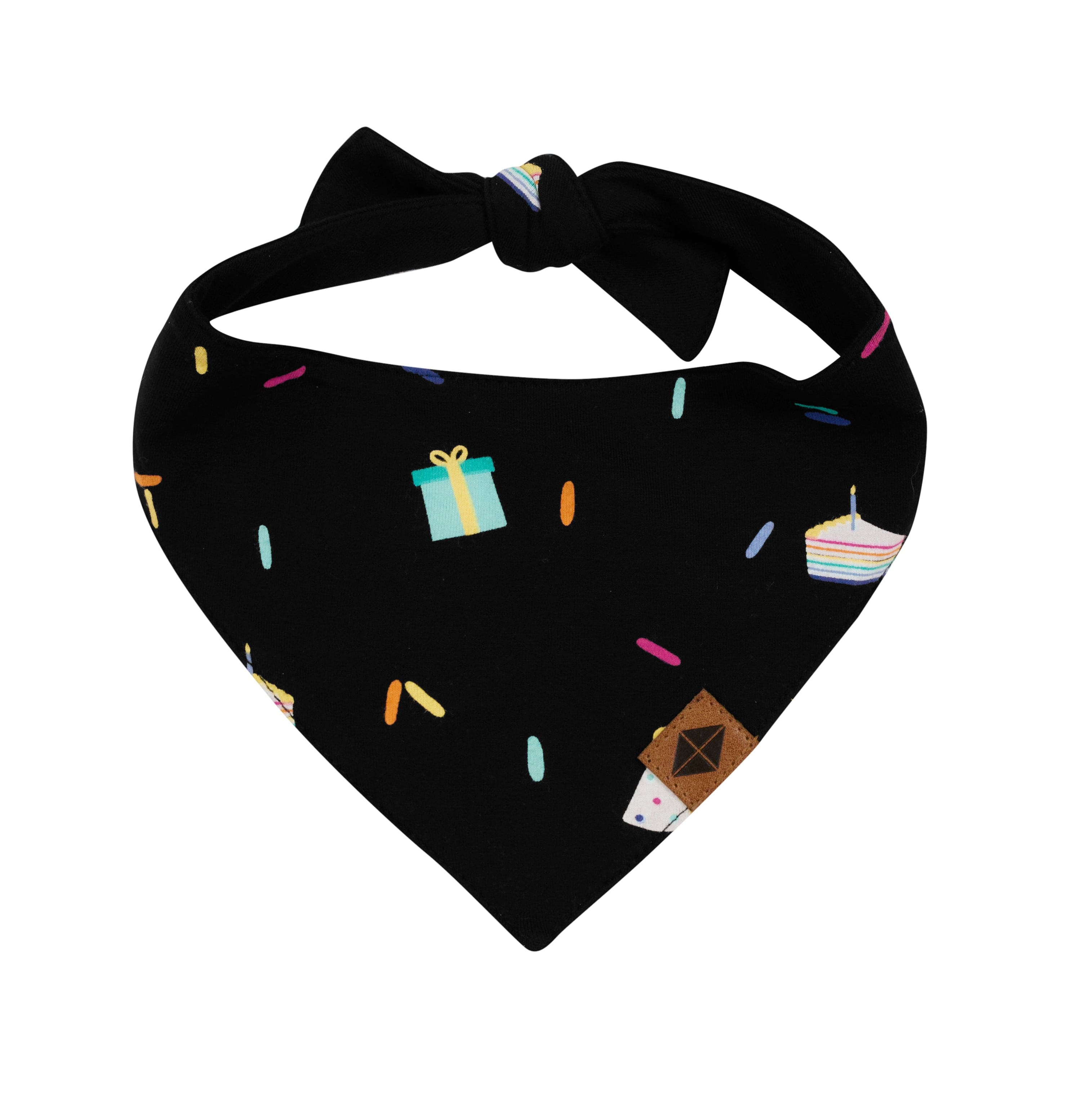 Kyte Baby Dog Bandana Dog Bandana in Midnight Party