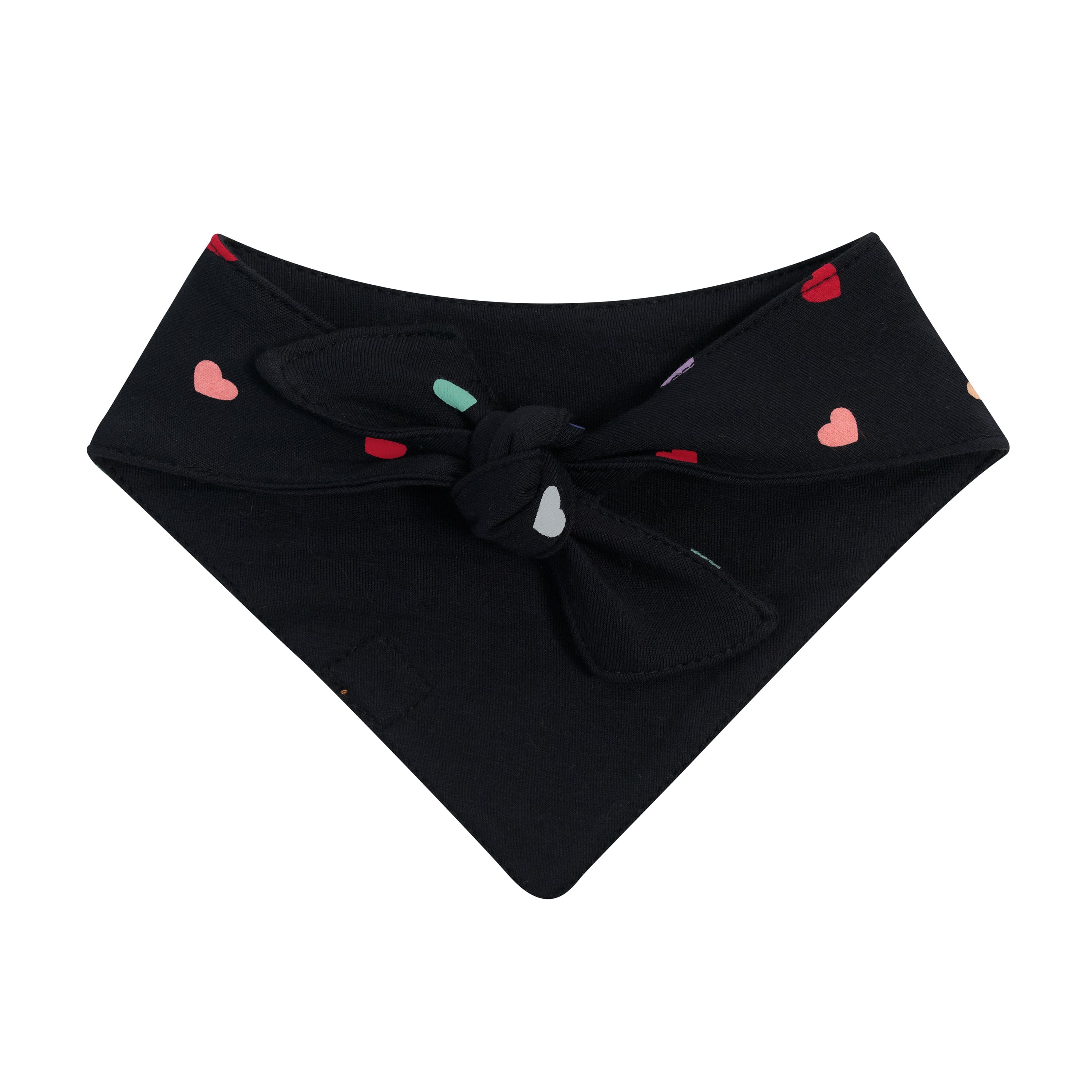 Kyte Baby Dog Bandana Dog Bandana in Midnight Rainbow Heart