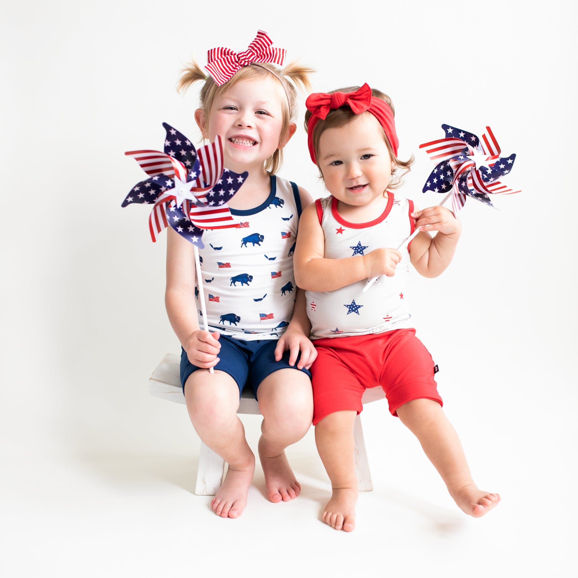 Children wearing Boy wearing Kyte Baby Harem Shorts