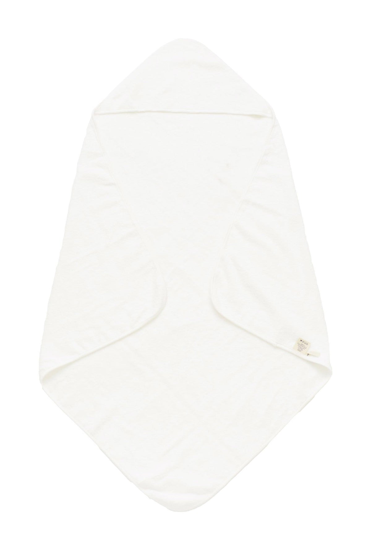 Kyte Baby Hooded Bath Towel in Cloud white