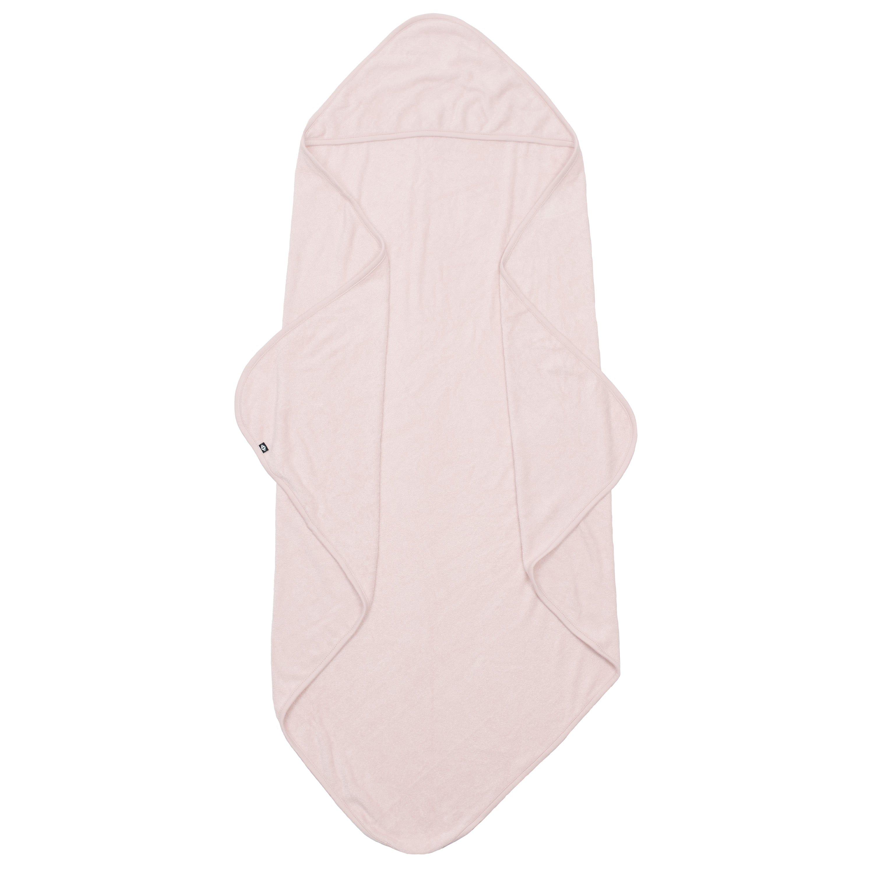 Kyte Baby Hooded Bath Towel Blush / Infant Hooded Bath Towel in Blush