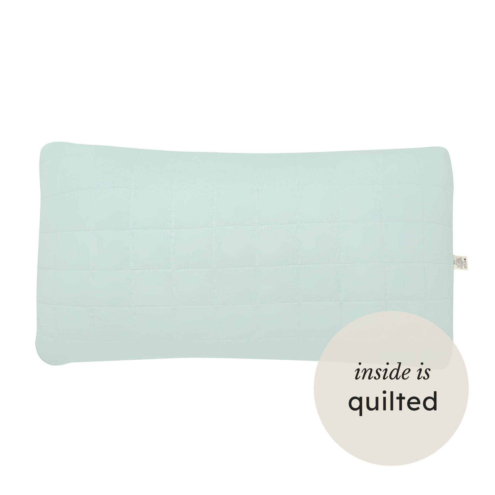 Kyte Baby King Quilted Pillowcase with envelope closure in Sage