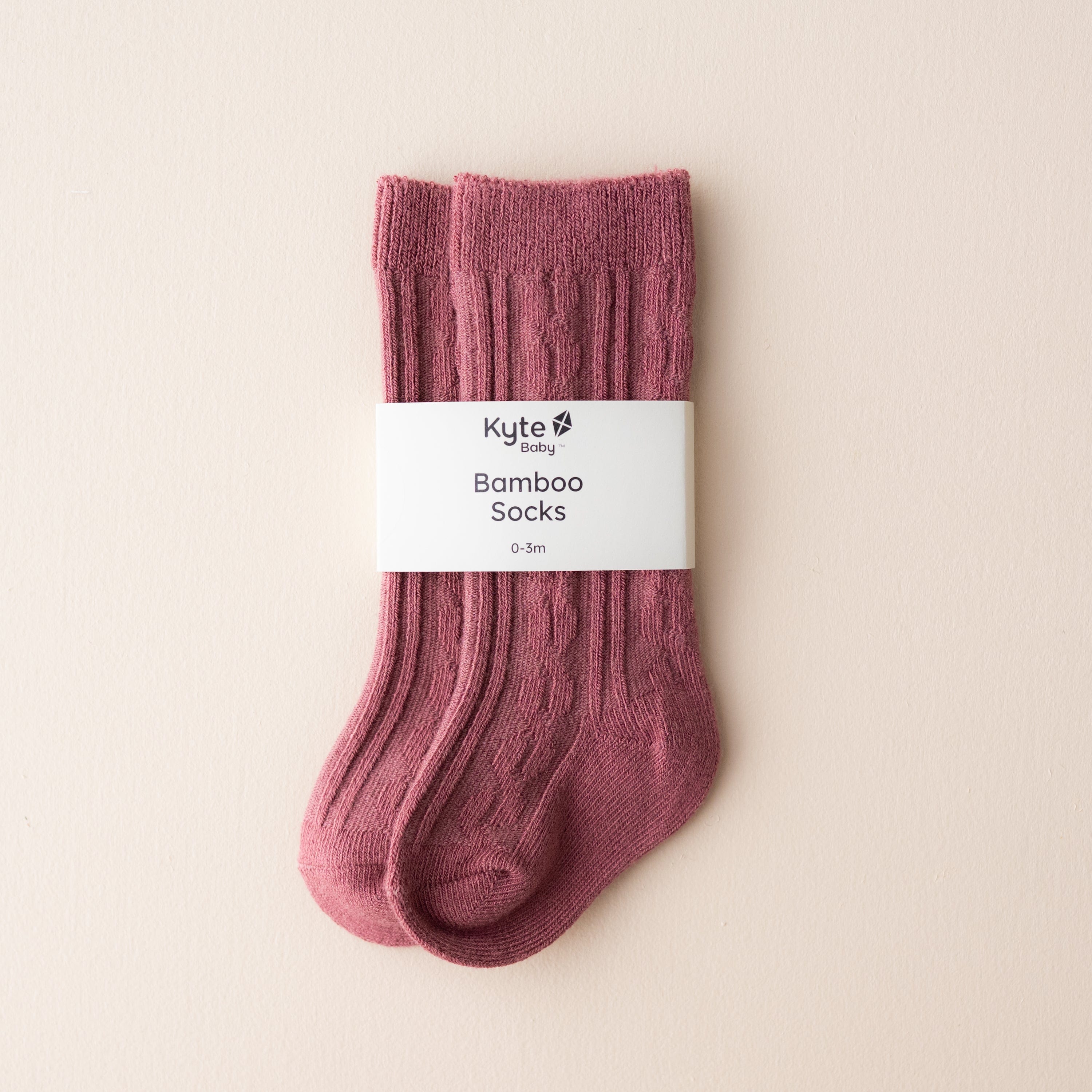 Kyte Baby Knee High Socks Knee High Socks in Dusty Rose
