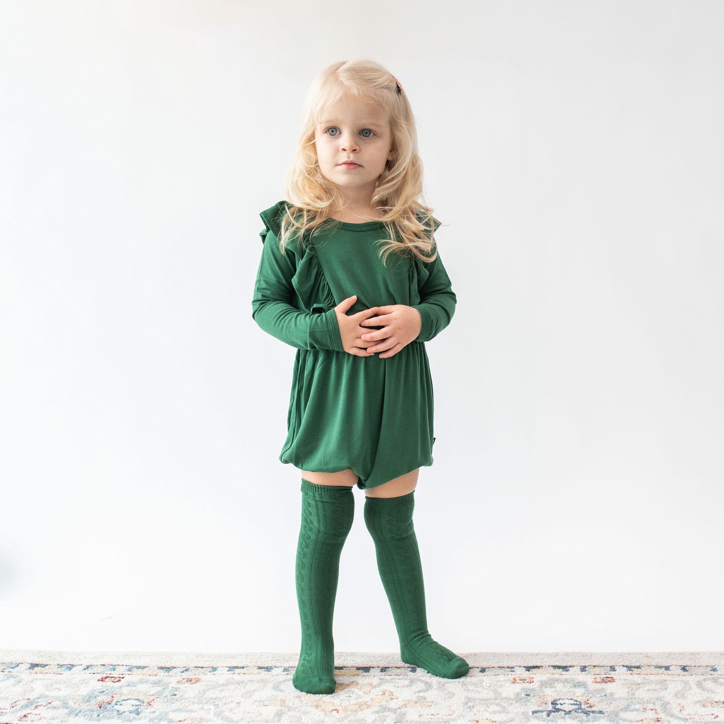 Kyte Baby Knee High Socks Knee High Socks in Forest