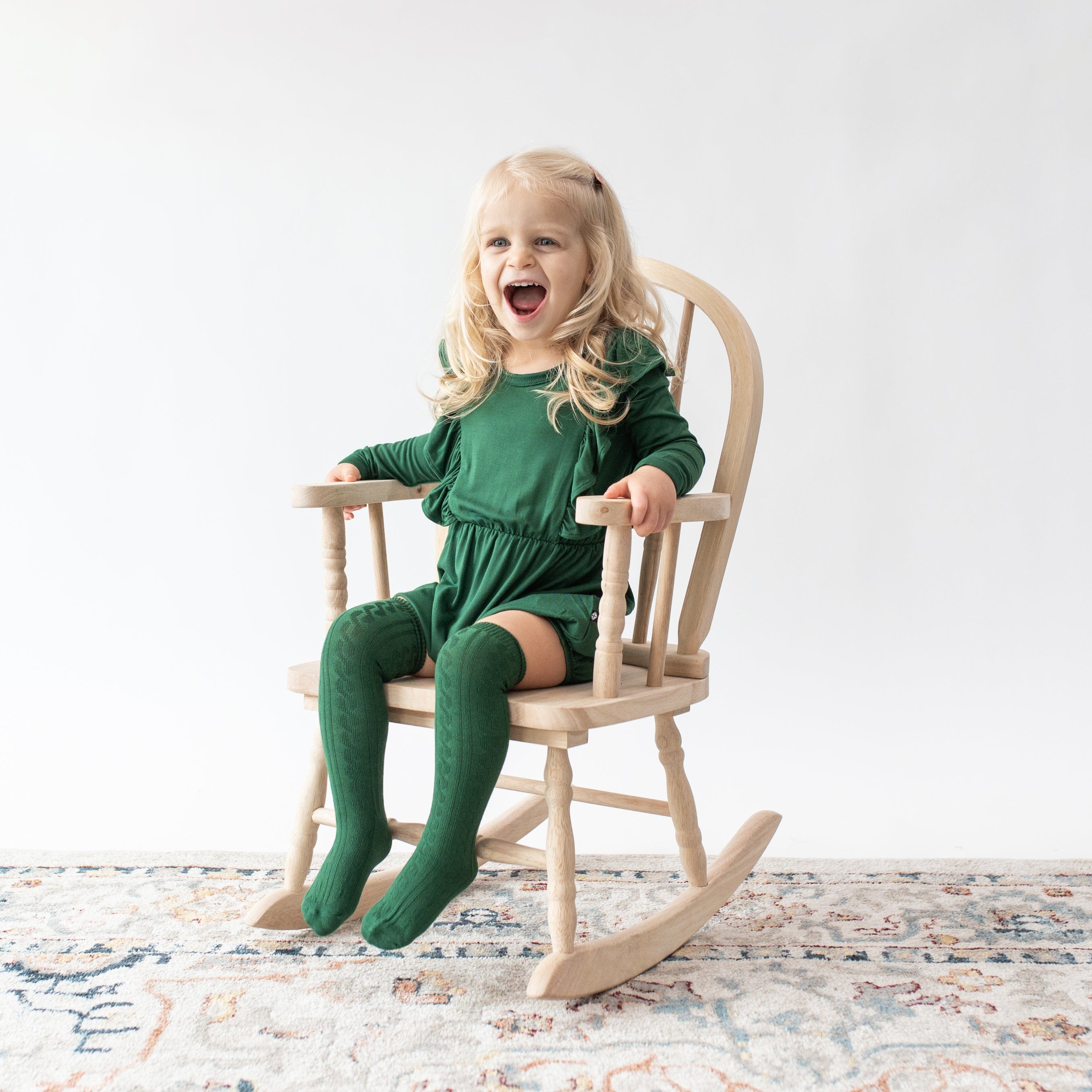 Kyte Baby Knee High Socks Knee High Socks in Forest