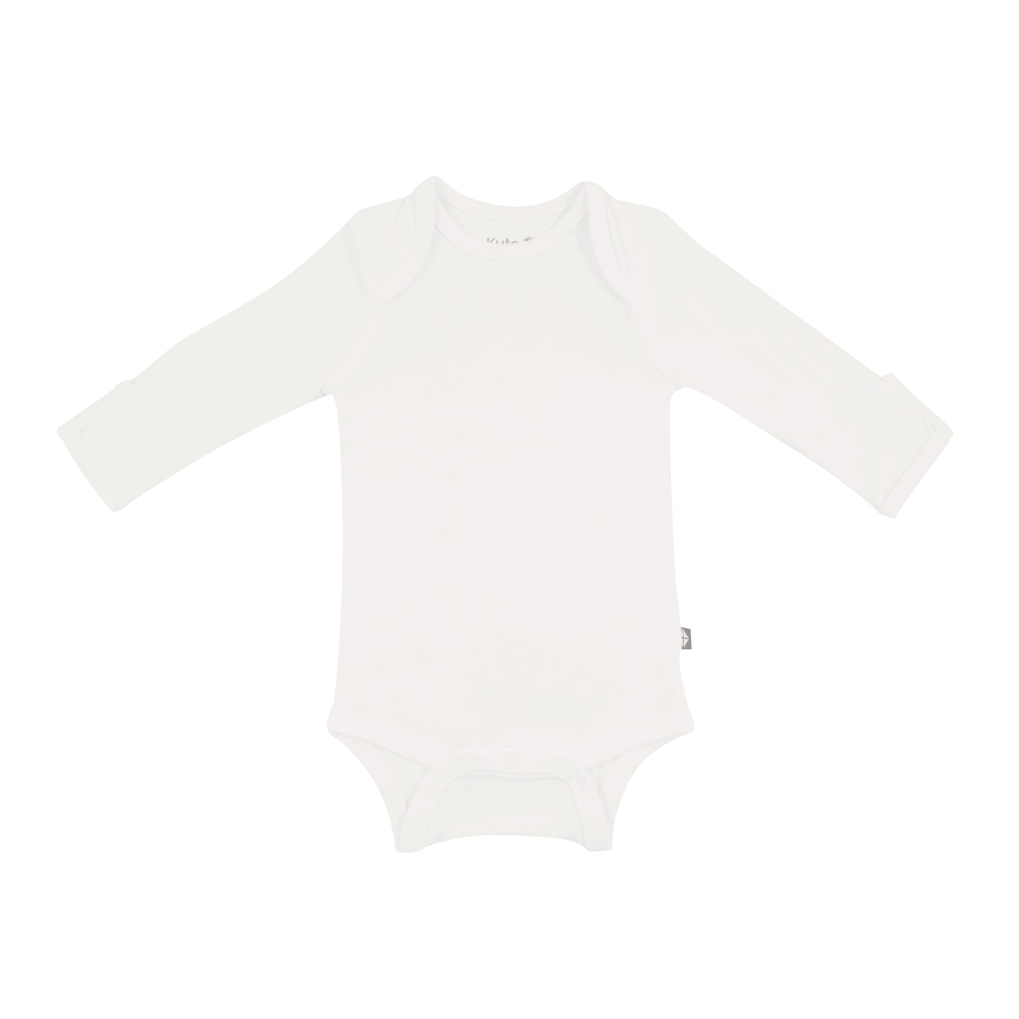 Kyte Baby Long Sleeve Bodysuit in Cloud