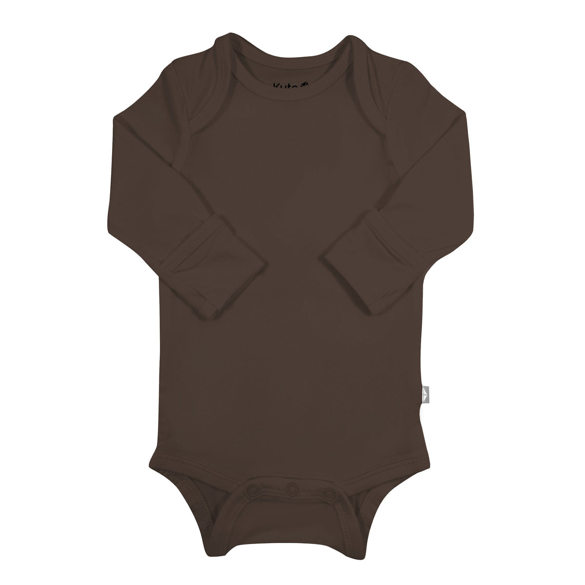 Kyte Baby Long Sleeve Bodysuits Long Sleeve Bodysuit in Espresso