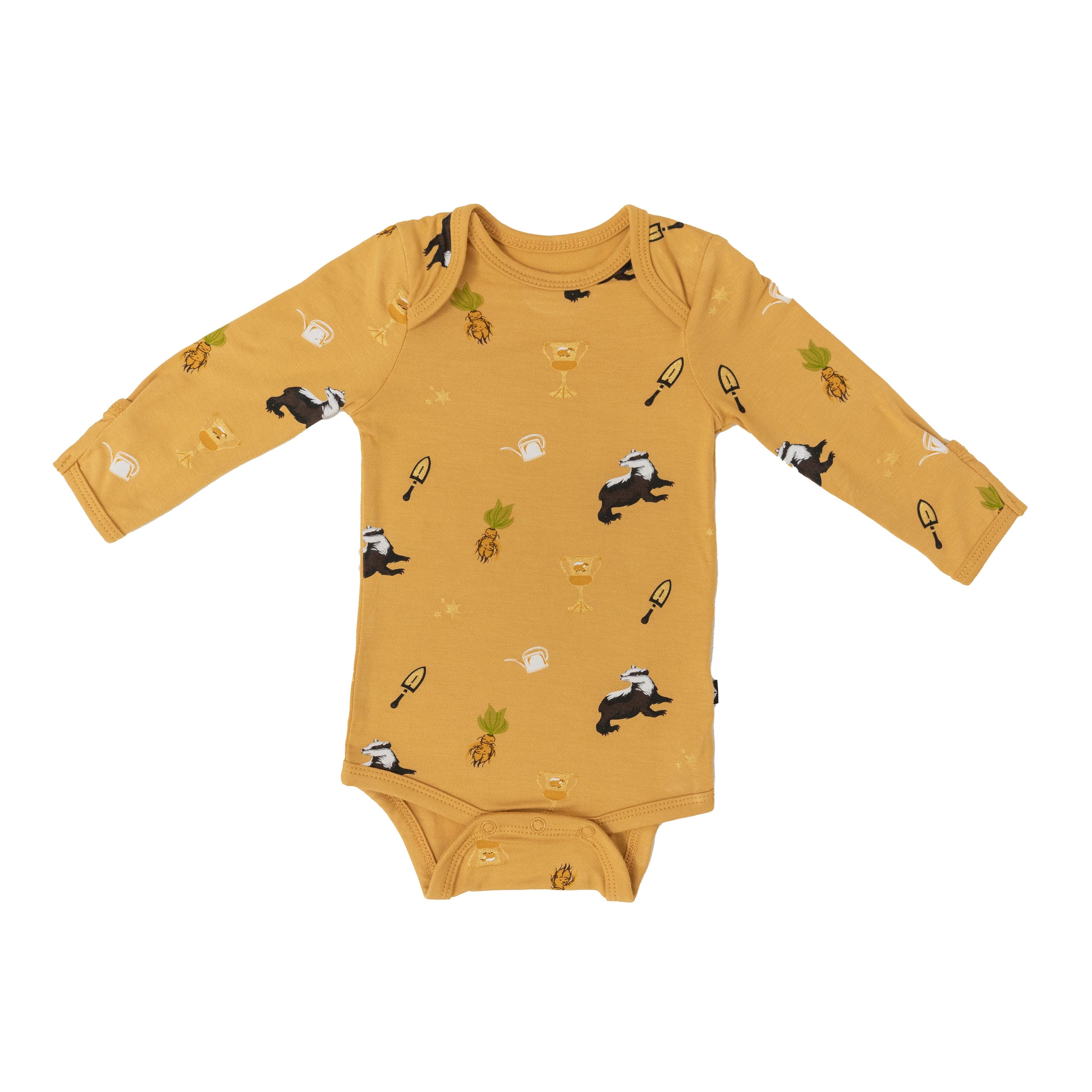 Kyte BABY Long Sleeve Bodysuits Long Sleeve Bodysuit in Hufflepuff™