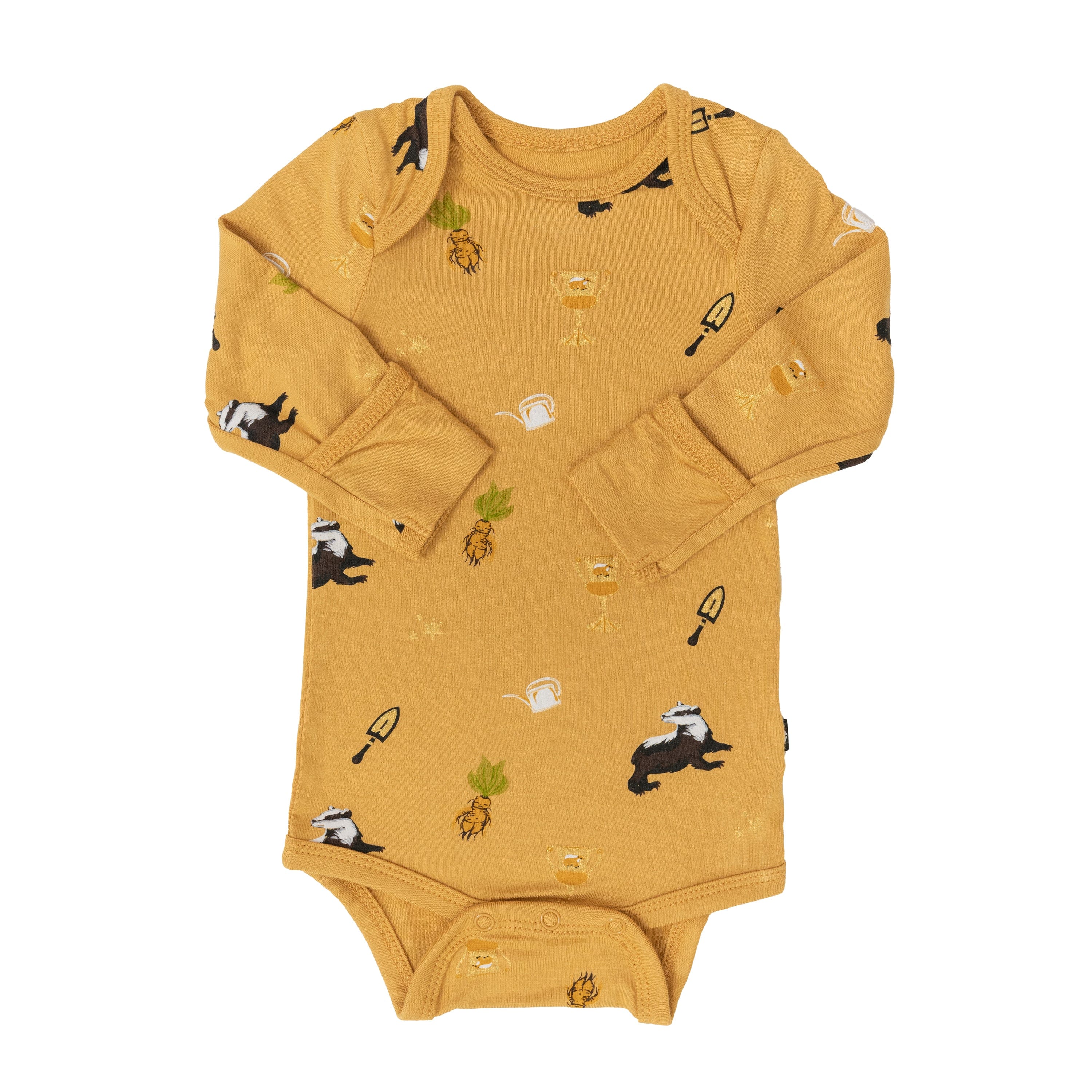 Kyte BABY Long Sleeve Bodysuits Long Sleeve Bodysuit in Hufflepuff™