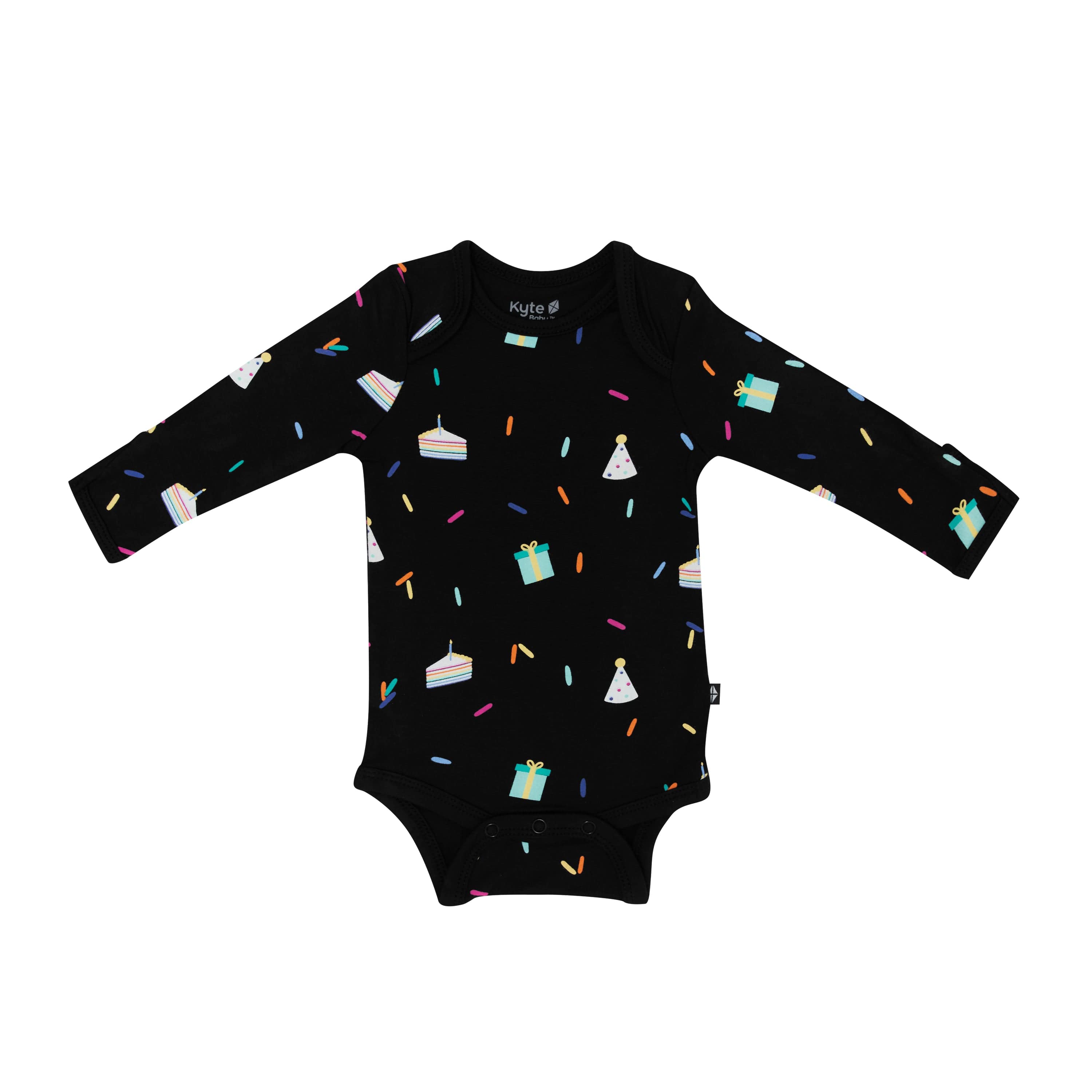 Kyte Baby Long Sleeve Bodysuits Long Sleeve Bodysuit in Midnight Party
