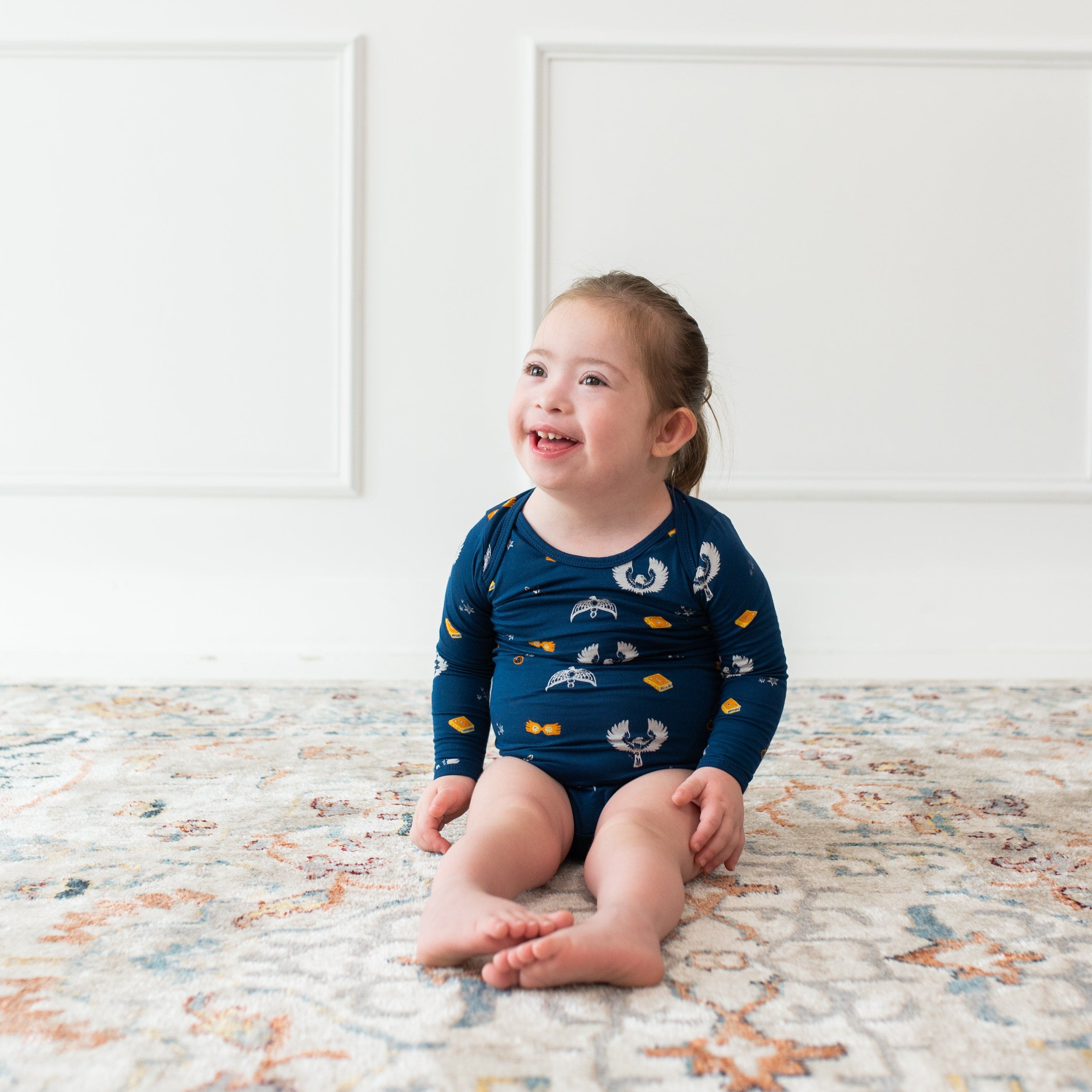 Kyte BABY Long Sleeve Bodysuits Long Sleeve Bodysuit in Ravenclaw™
