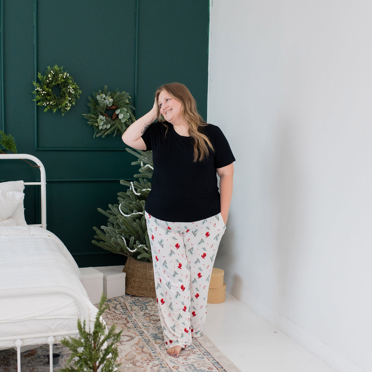 Kyte BABY Lounge Pant Women's Lounge Pants in Winterberry